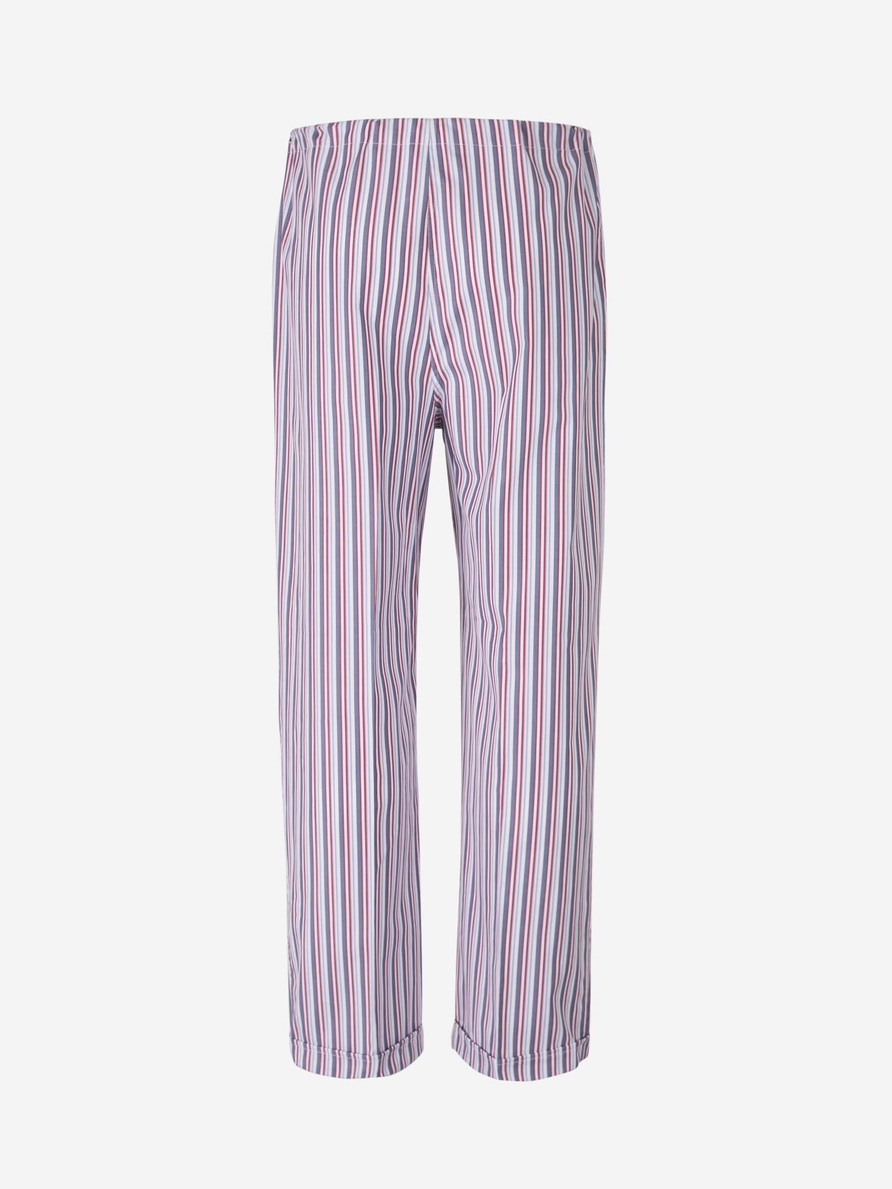 Outlet online Santa Eulalia Hombre Pijama Set Algodón color Burdeos sku 411-000193 01 - Foto 6