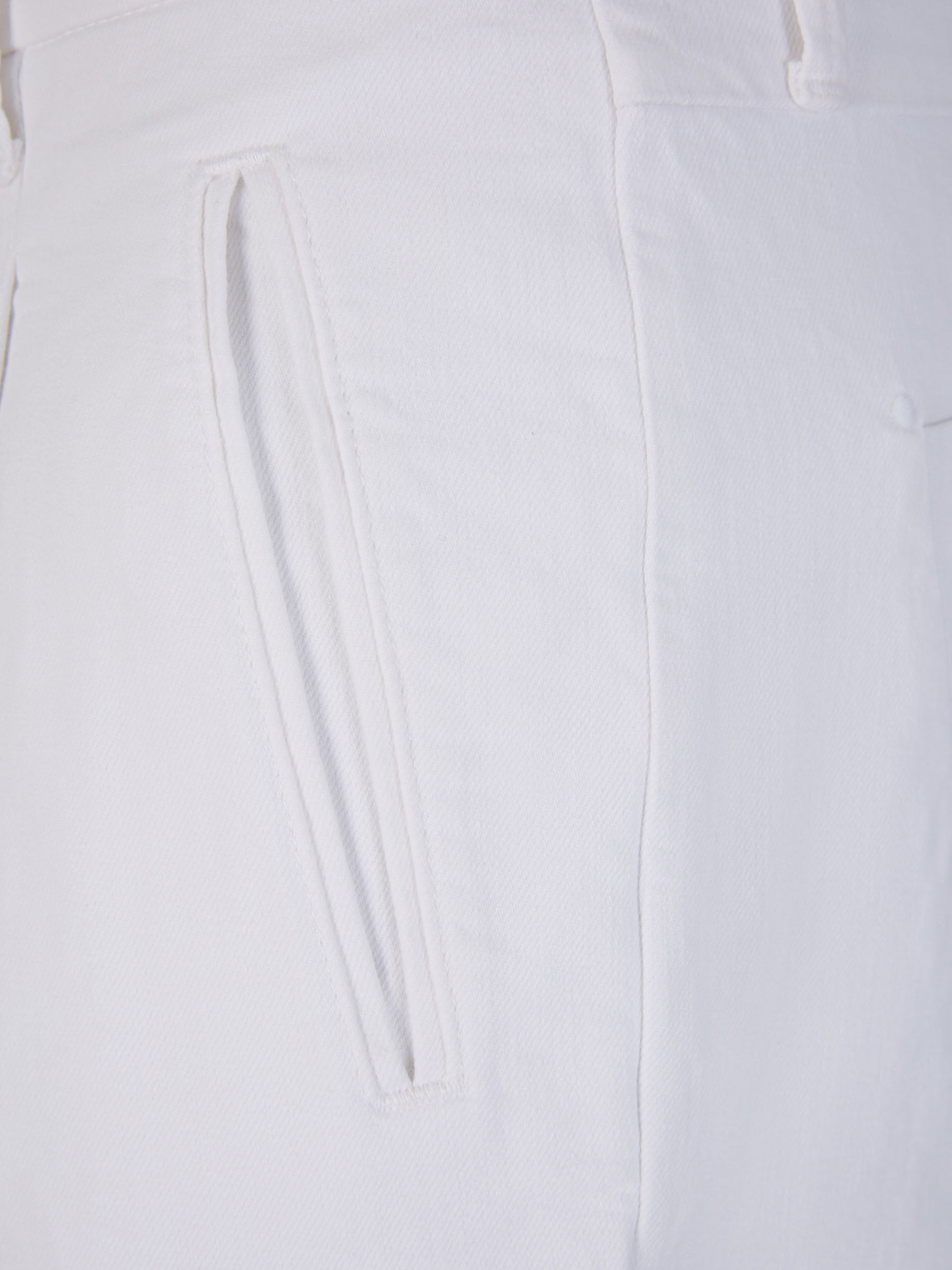 Outlet online Incotex Blue Division Hombre Pantalones Formales Algodón color Blanco sku 522-002630 01 - Foto 3