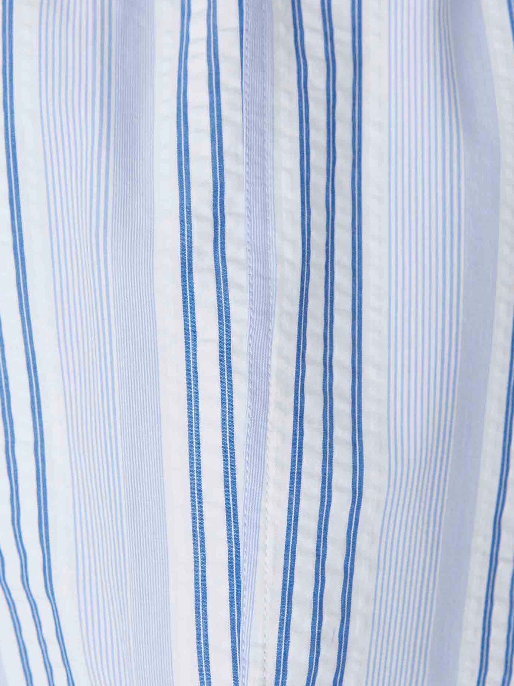 Outlet online Santa Eulalia Hombre Short Striped Cotton Pyjamas color Azul sku 412-000053 01 - Foto 9