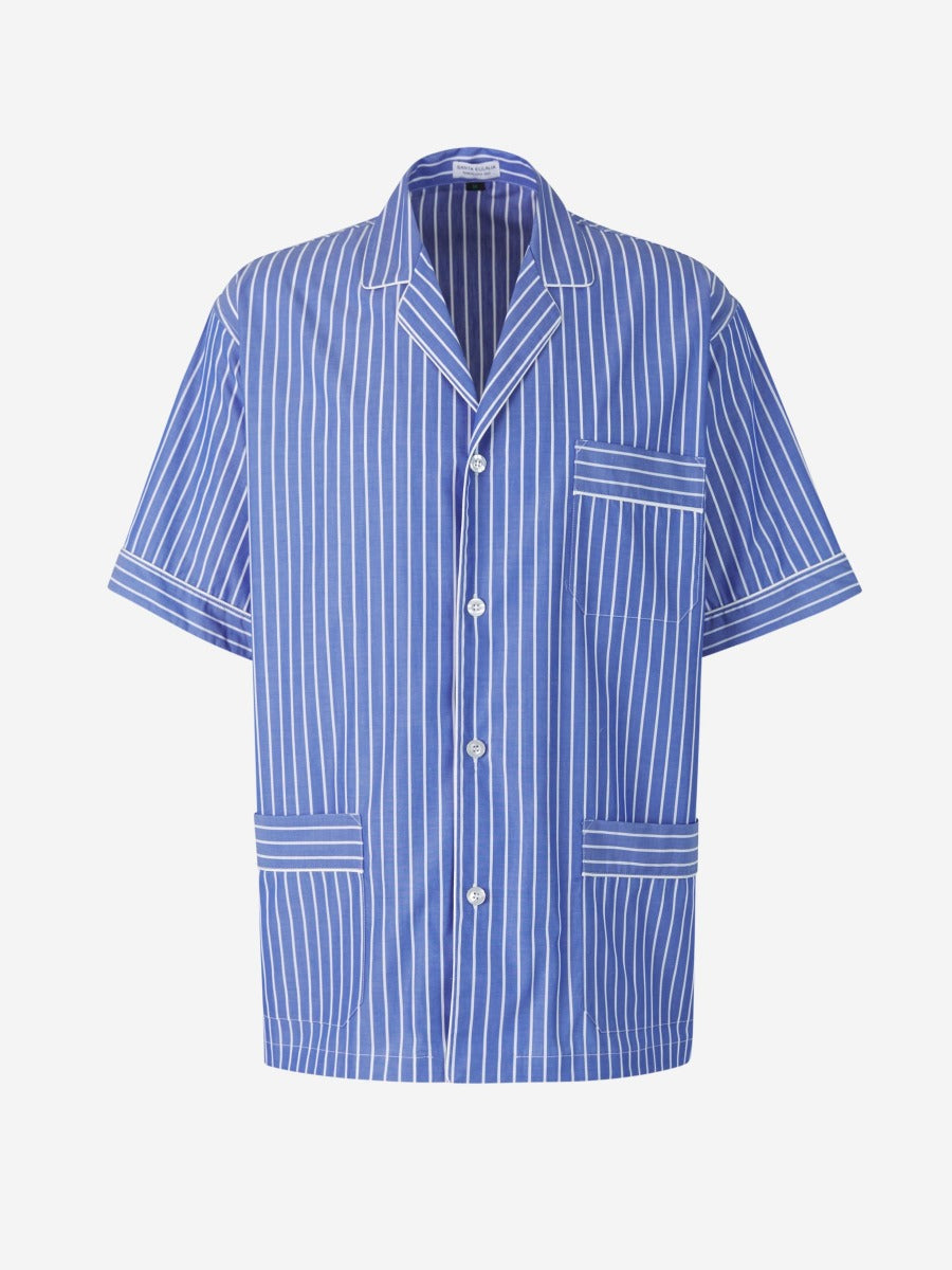 Outlet online Santa Eulalia Hombre Pijama Motivo Rayas color Azul Denim sku 412-000057 01 - Foto 1