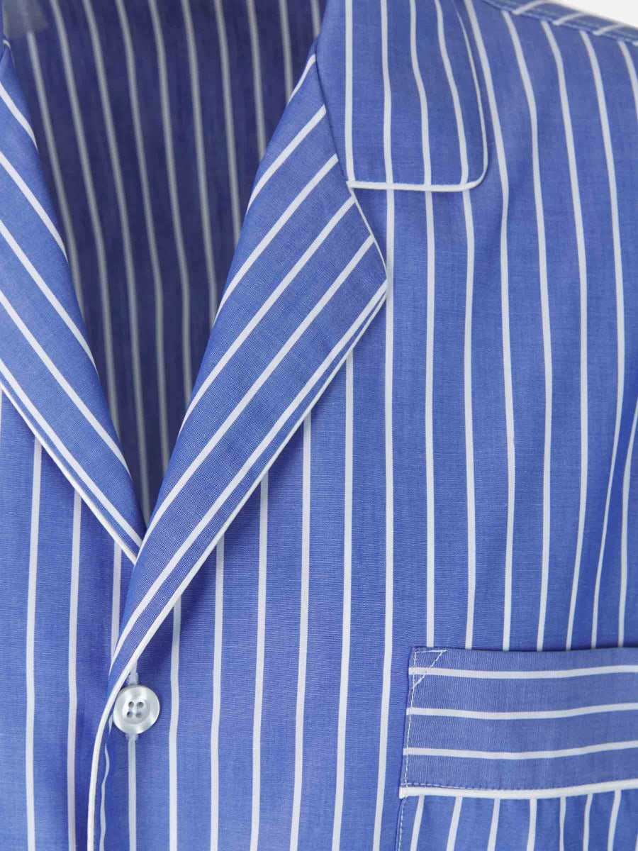 Outlet online Santa Eulalia Hombre Pijama Motivo Rayas color Azul Denim sku 412-000057 01 - Foto 3