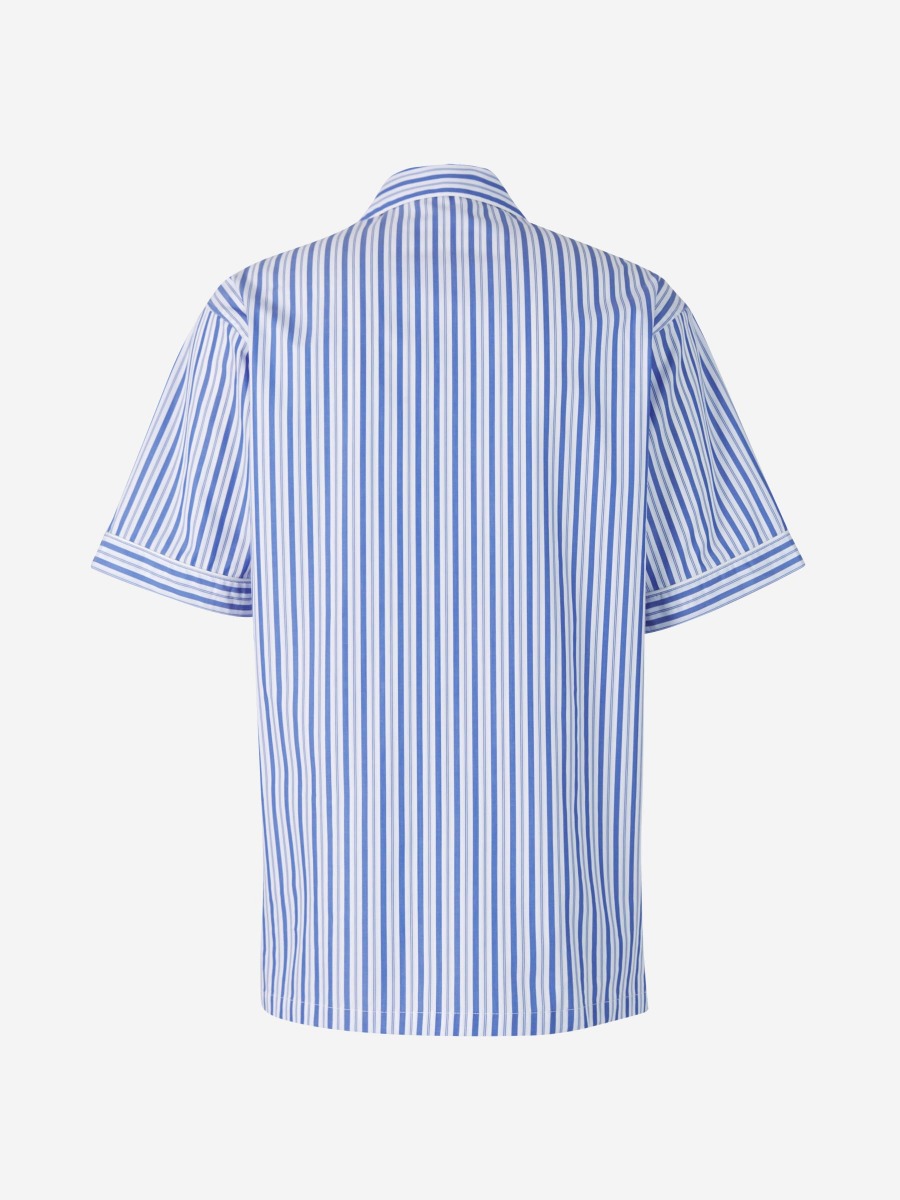 Outlet online Santa Eulalia Hombre Pijama Motivo Rayas color Azul Denim sku 412-000058 01 - Foto 2