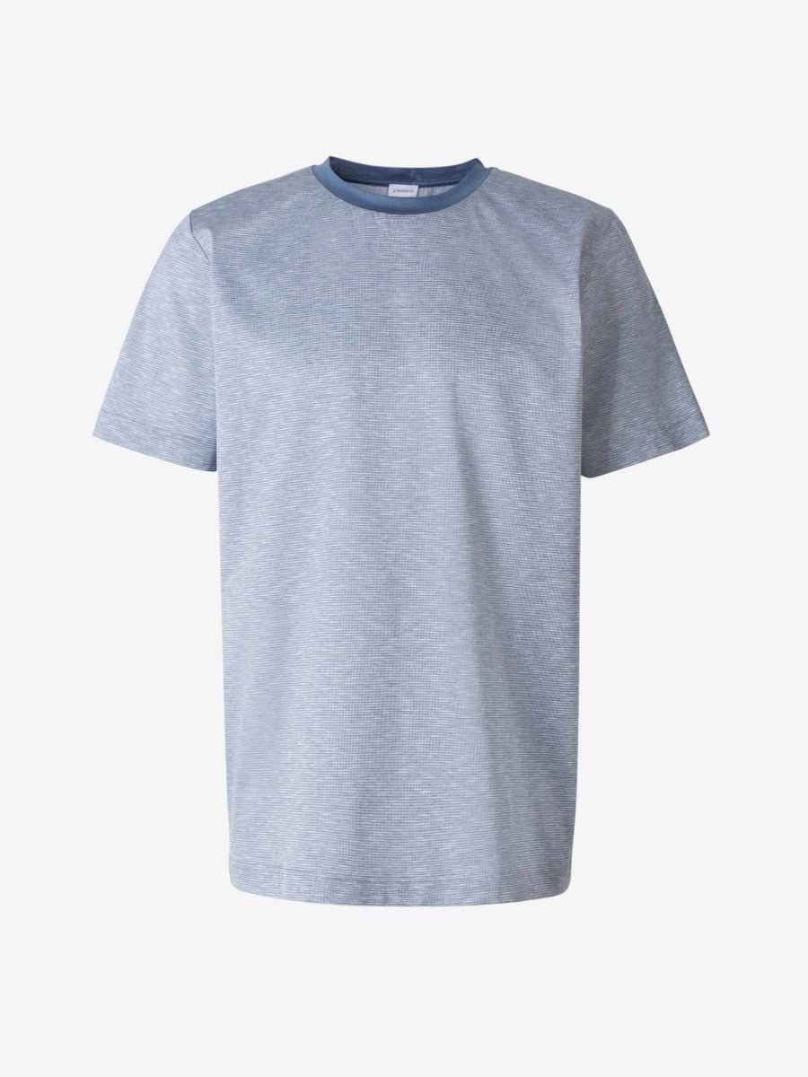 Zimmerli Hombre Barcelona Pijama Rayas Contraste color Azul sku 412-000060 01 - Foto 3