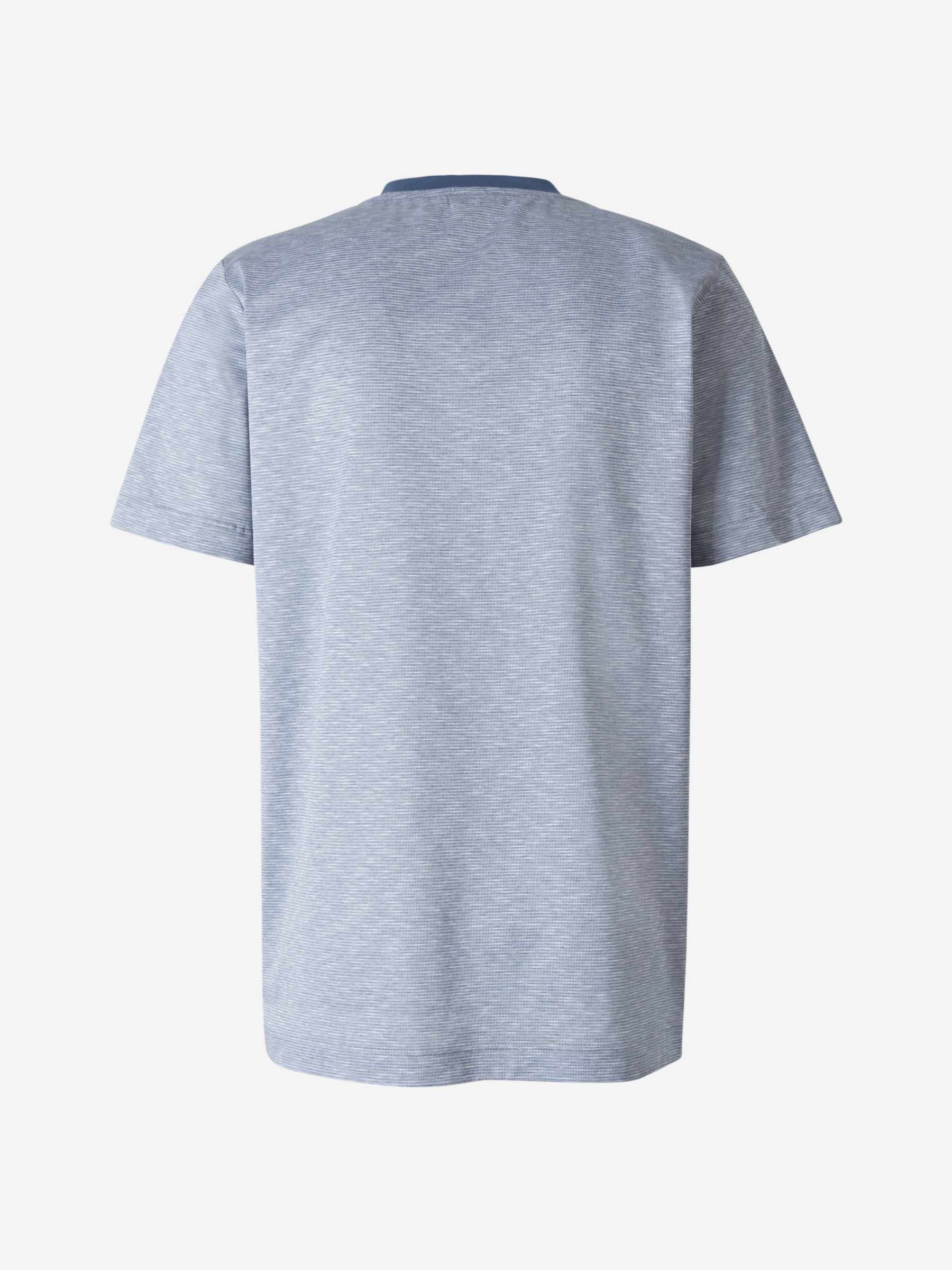 Zimmerli Hombre Barcelona Pijama Rayas Contraste color Azul sku 412-000060 01 - Foto 4