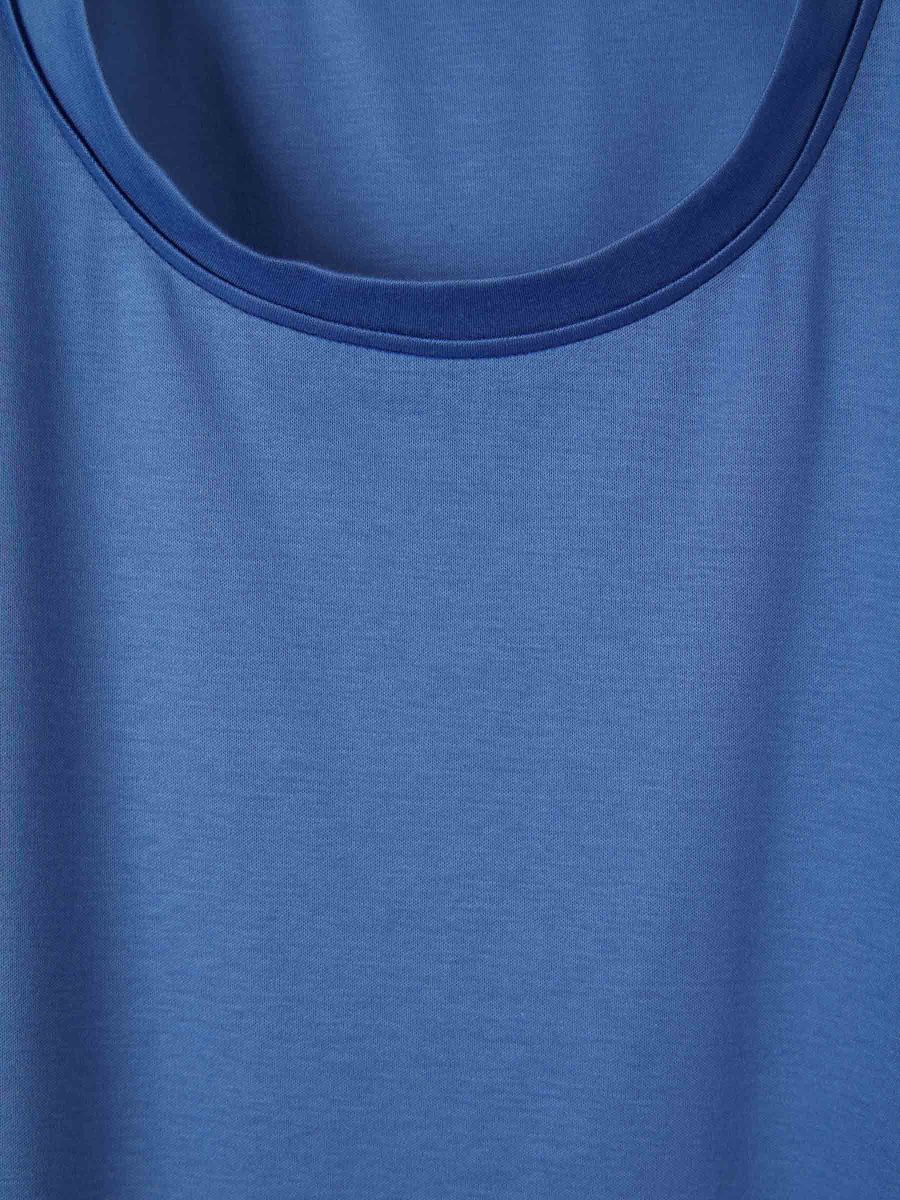 Outlet online Zimmerli Hombre Pijama Corto Algodón color Azul Denim sku 412-000062 01 - Foto 3