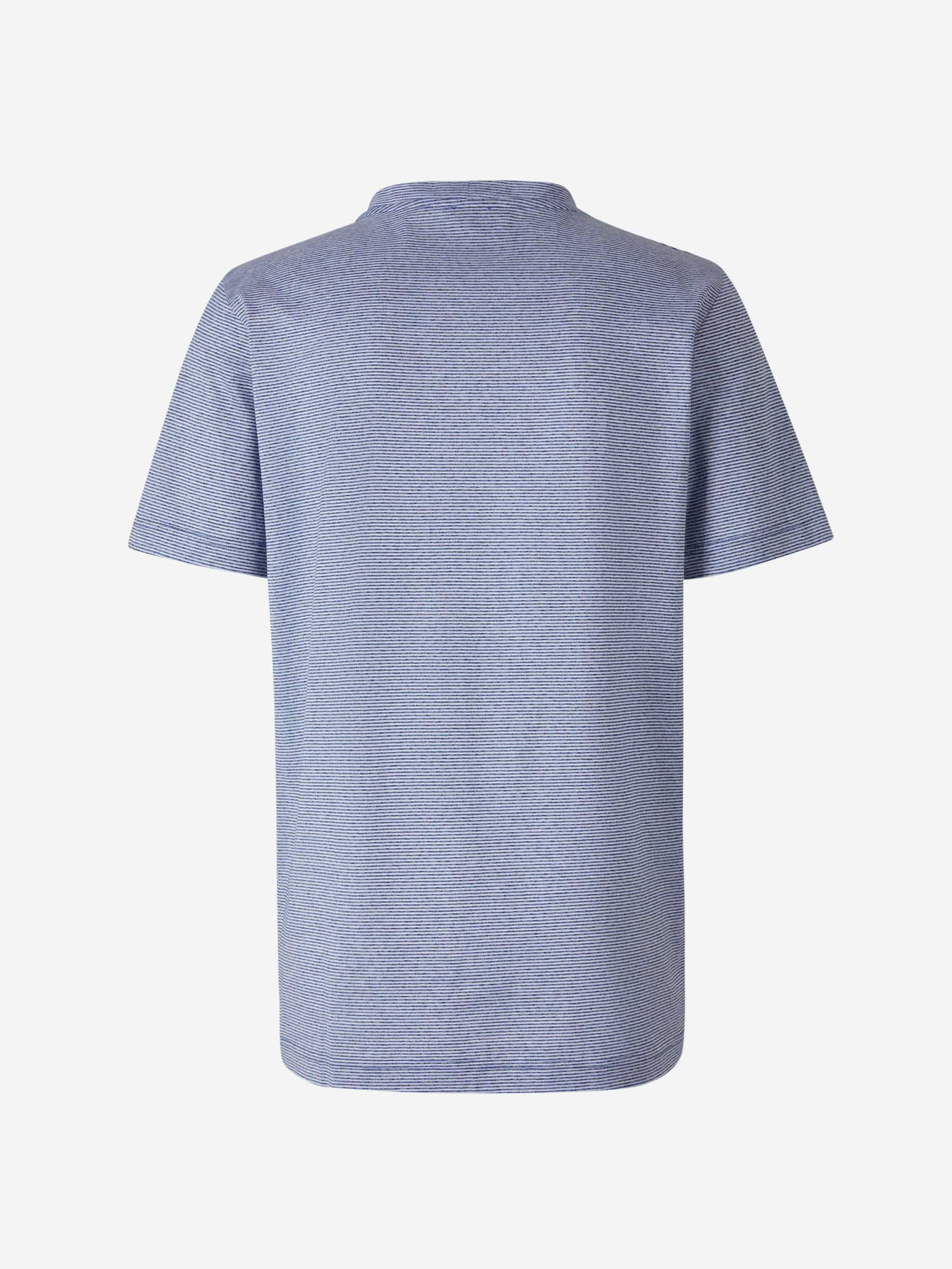 Zimmerli Pijama Rayas Algodón color Azul Marino sku 412-000063 01 - Foto 2