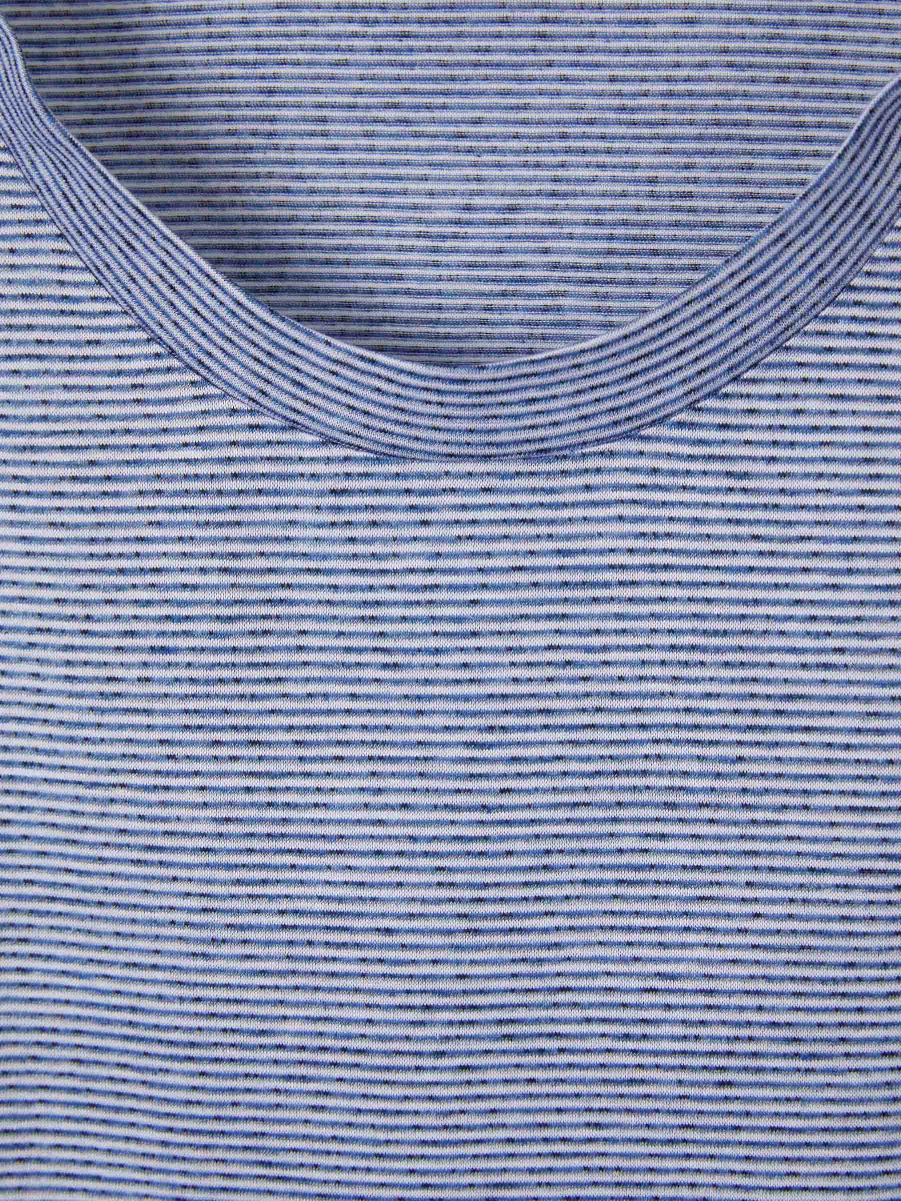 Outlet online Zimmerli Hombre Pijama Rayas Algodón color Azul Marino sku 412-000063 01 - Foto 3
