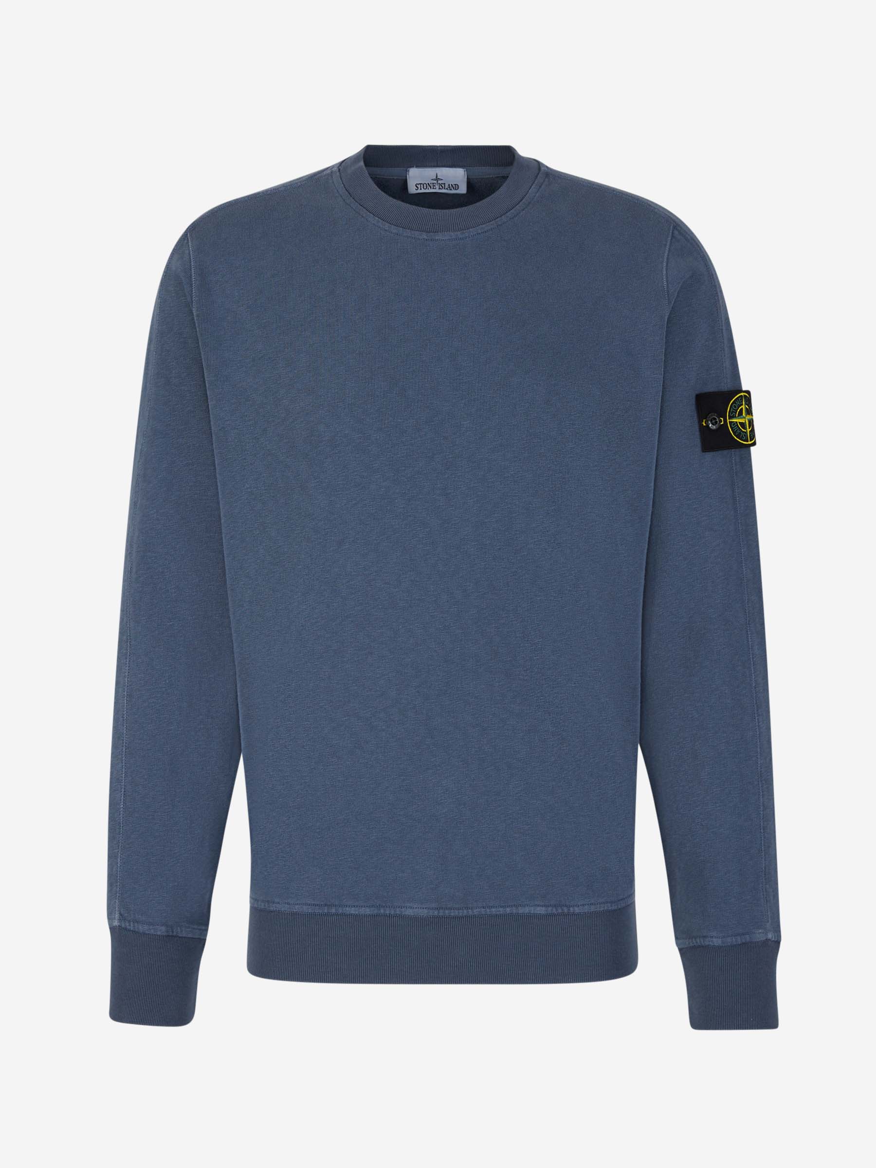 Outlet online Stone Island Hombre Sudadera 66066 Old color Azul sku 545-001580 03 - Foto 1