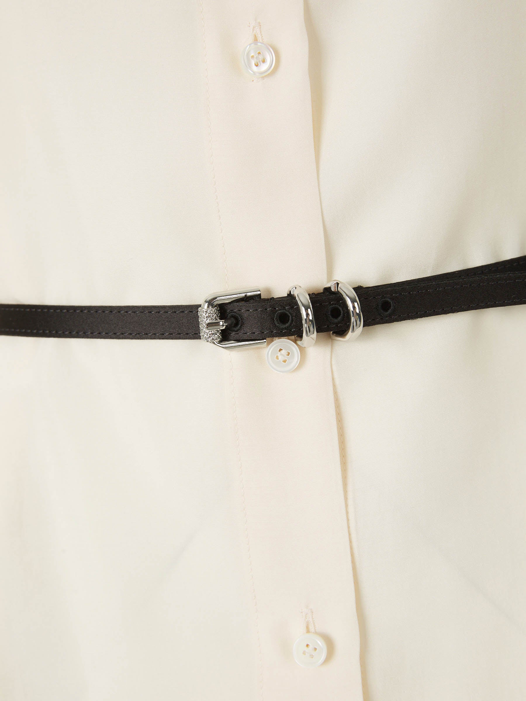 Outlet online Givenchy Mujer Blusa Voyou Seda color Crema sku 701-002116 01 - Foto 6