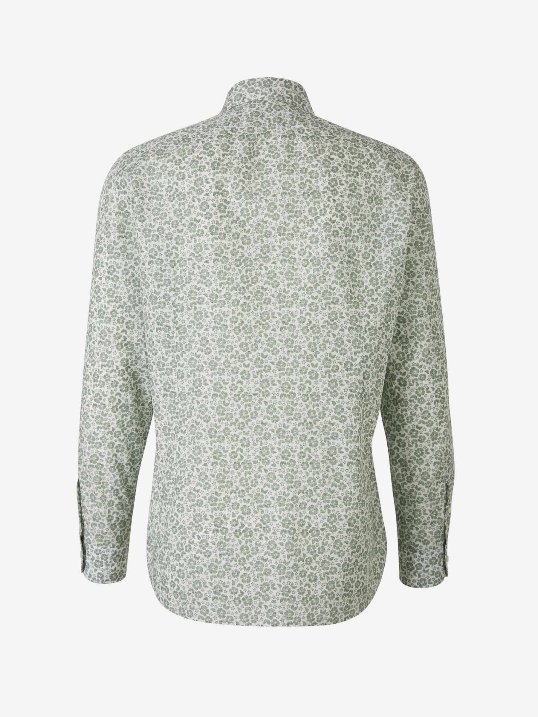 Outlet online Vincenzo di Ruggiero Hombre Camisa Motivo Floral color Verde Menta sku 531-006153 01 - Foto 2