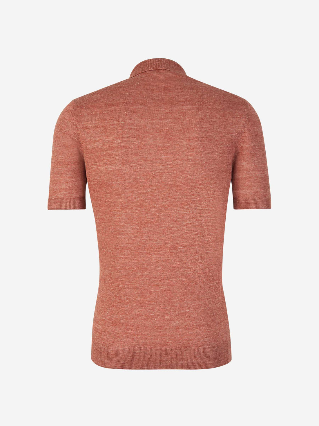 Outlet online Santa Eulalia Hombre Polo Punto Lino color Naranja sku 552-001490 02 - Foto 2