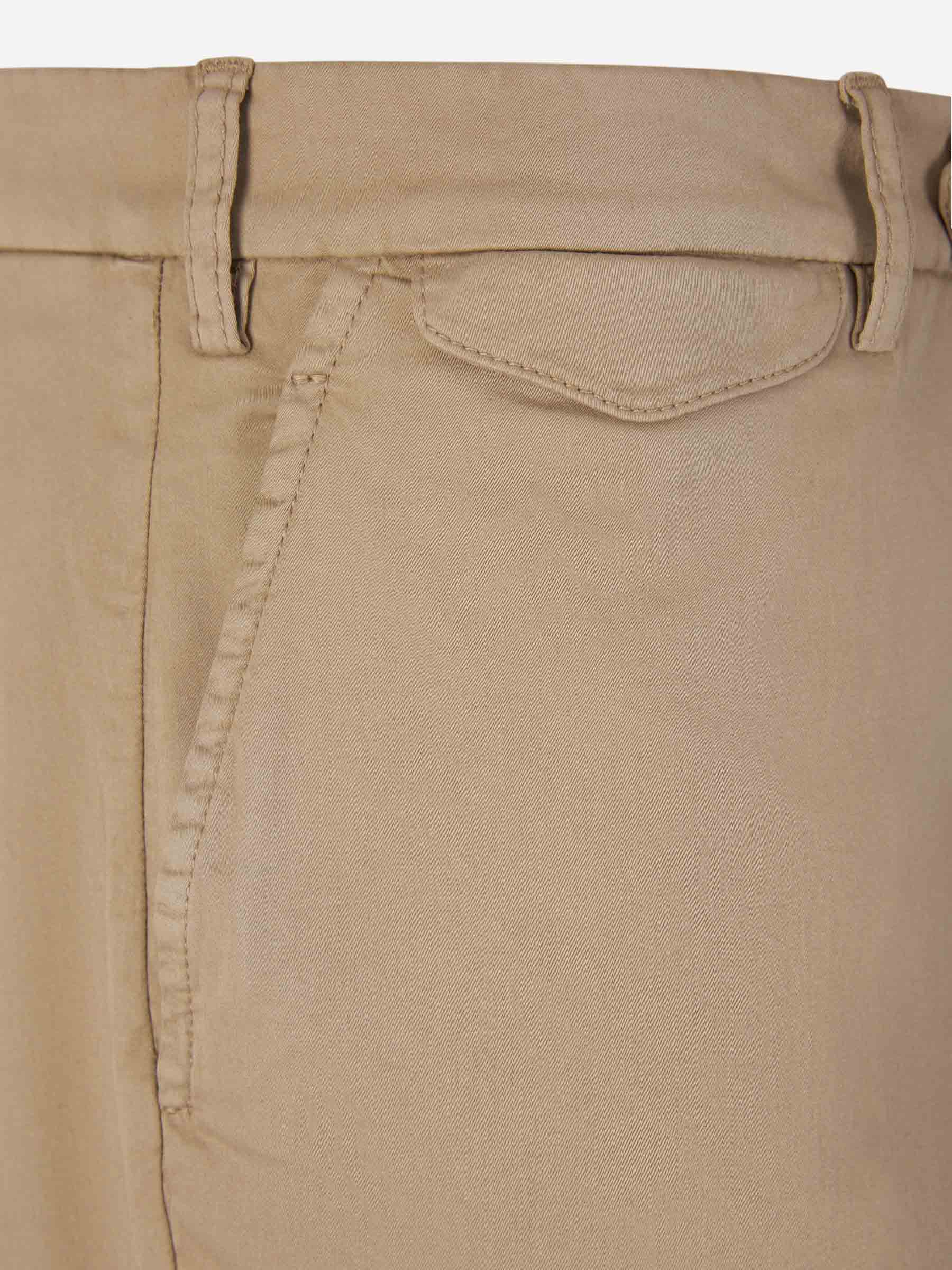 Outlet online Santa Eulalia Hombre Pantalones Chino Algodón color Beis sku 521-003031 02 - Foto 3