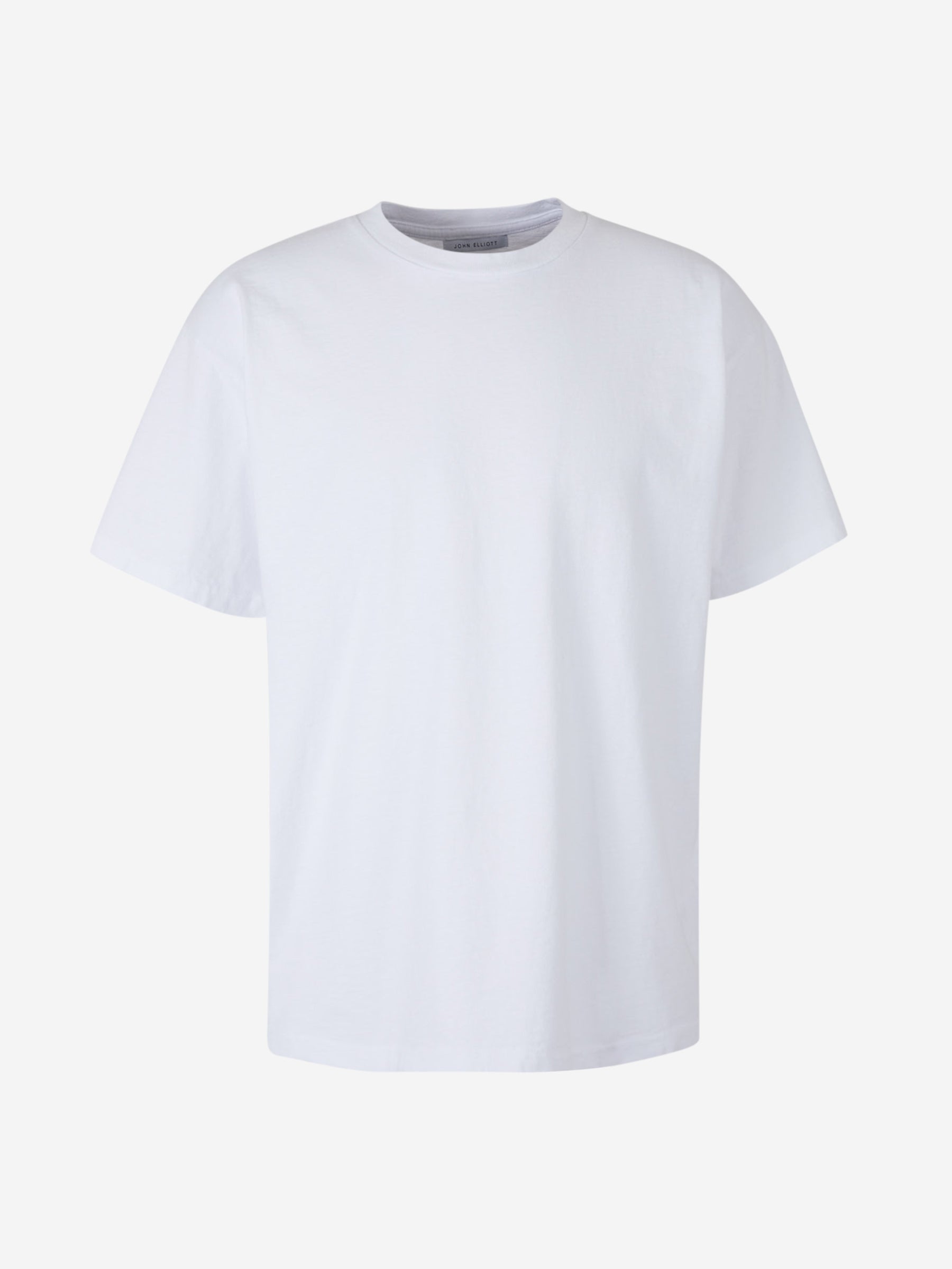 Outlet online John Elliott Hombre Camiseta Lisa Algodón color Blanco sku 553-003557 03 - Foto 1