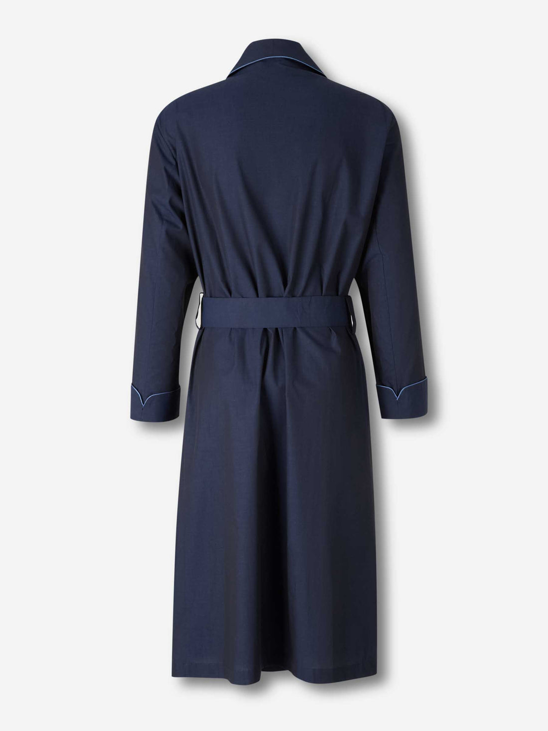 Outlet online Santa Eulalia Hombre Bata Lisa Algodón color Azul Marino sku 440-000081 01 - Foto 2