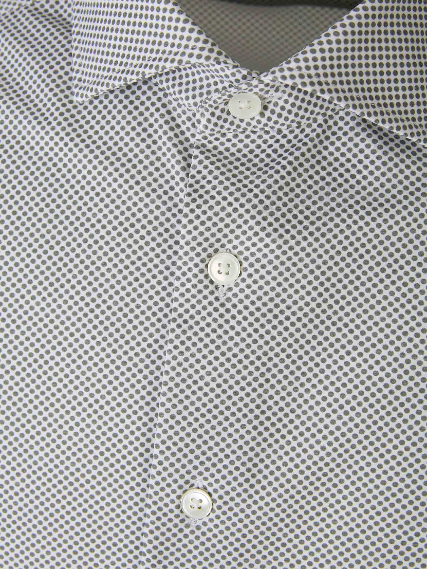 Outlet online Traiano Milano Hombre Camisa Motivo Lunares color Verde Menta sku 531-006237 02 - Foto 3