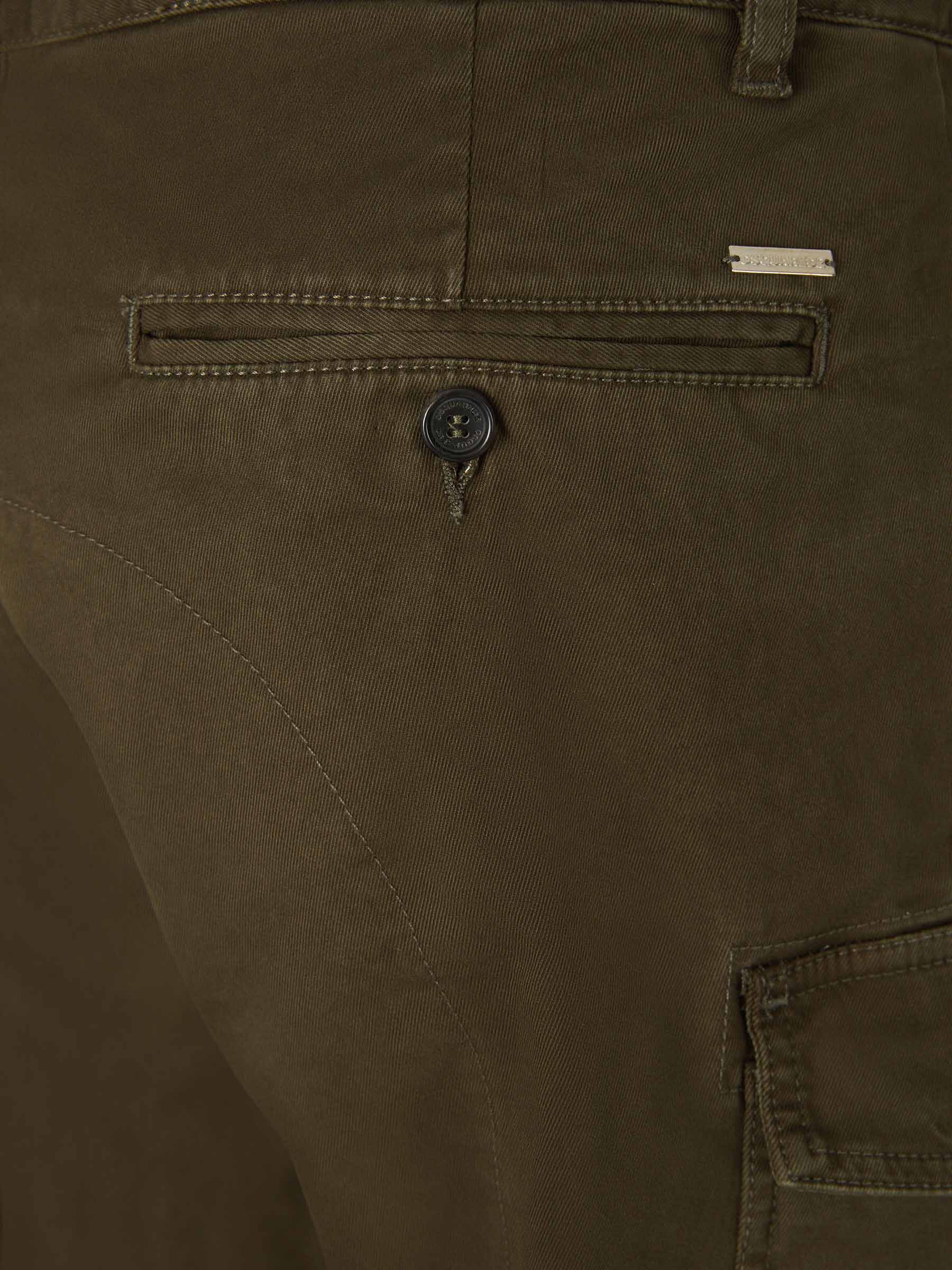 Outlet online Dsquared2 Hombre Pantalones Cargo Sexy color Verde Militar sku 521-003083 01 - Foto 6