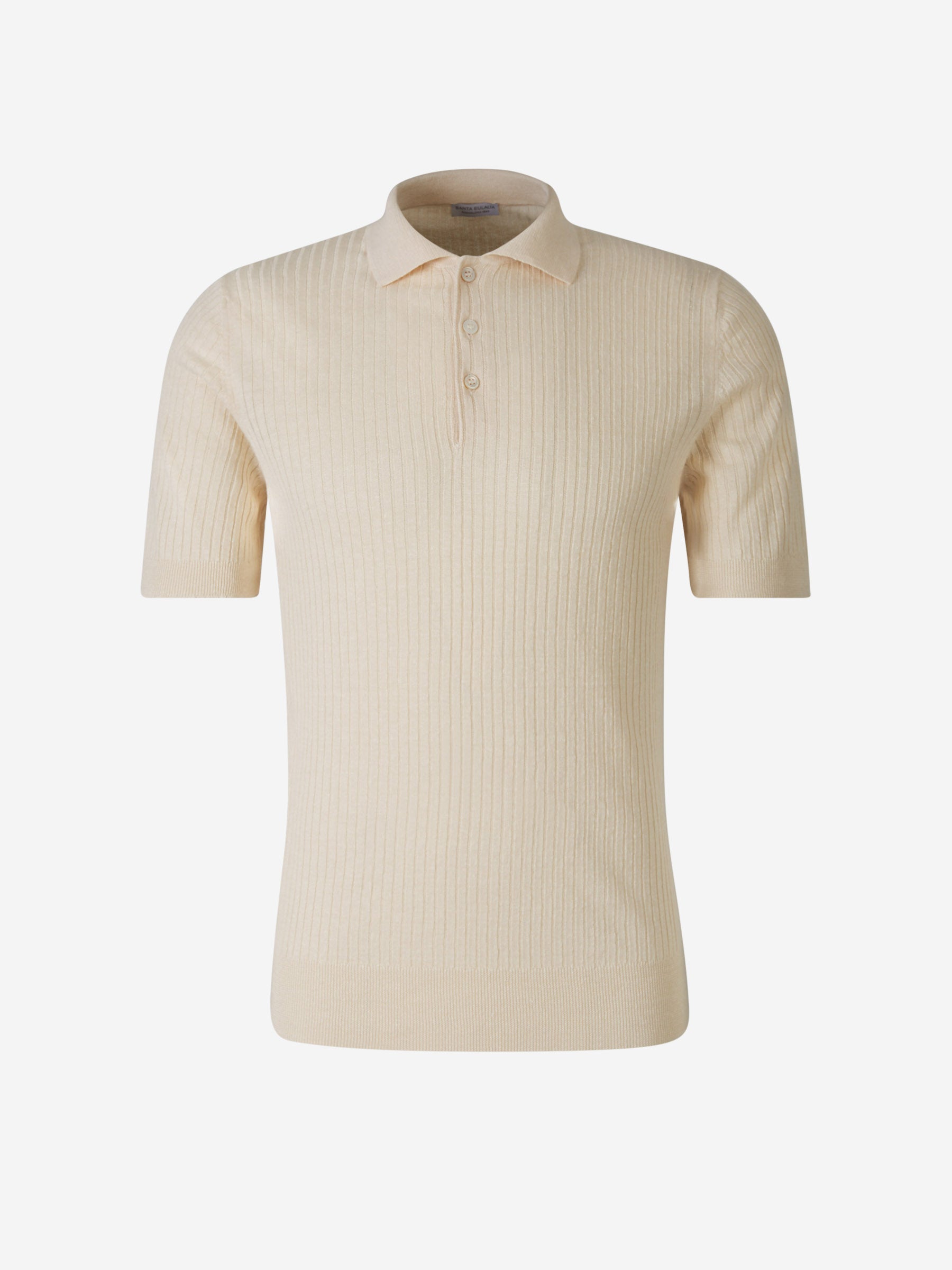 Outlet online Santa Eulalia Hombre Polo Punto Canalé color Beis sku 552-001491 03 - Foto 1