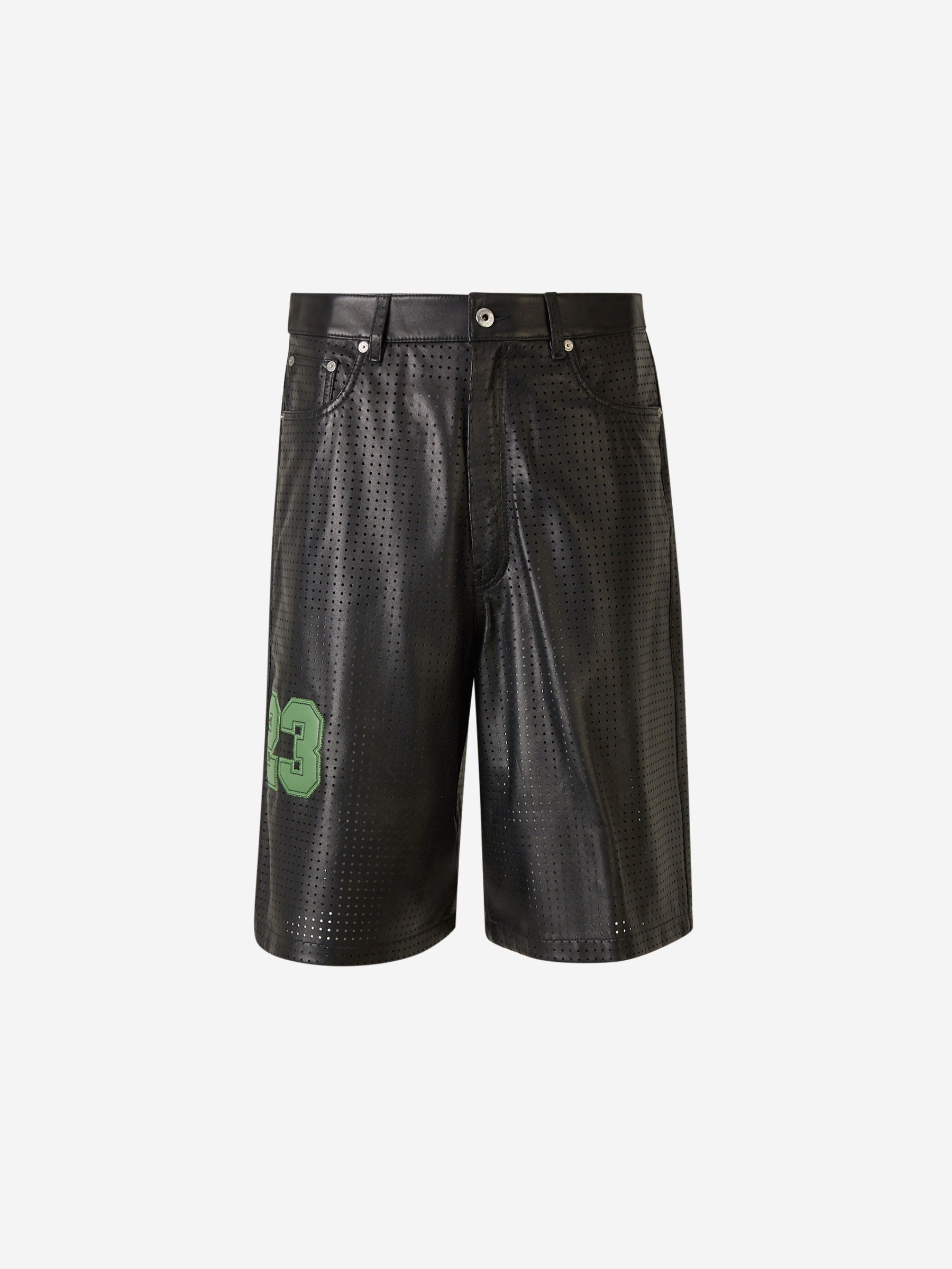 Outlet online Off-White Hombre Bermudas Naulover Lea color Negro sku 523-000886 01 - Foto 1