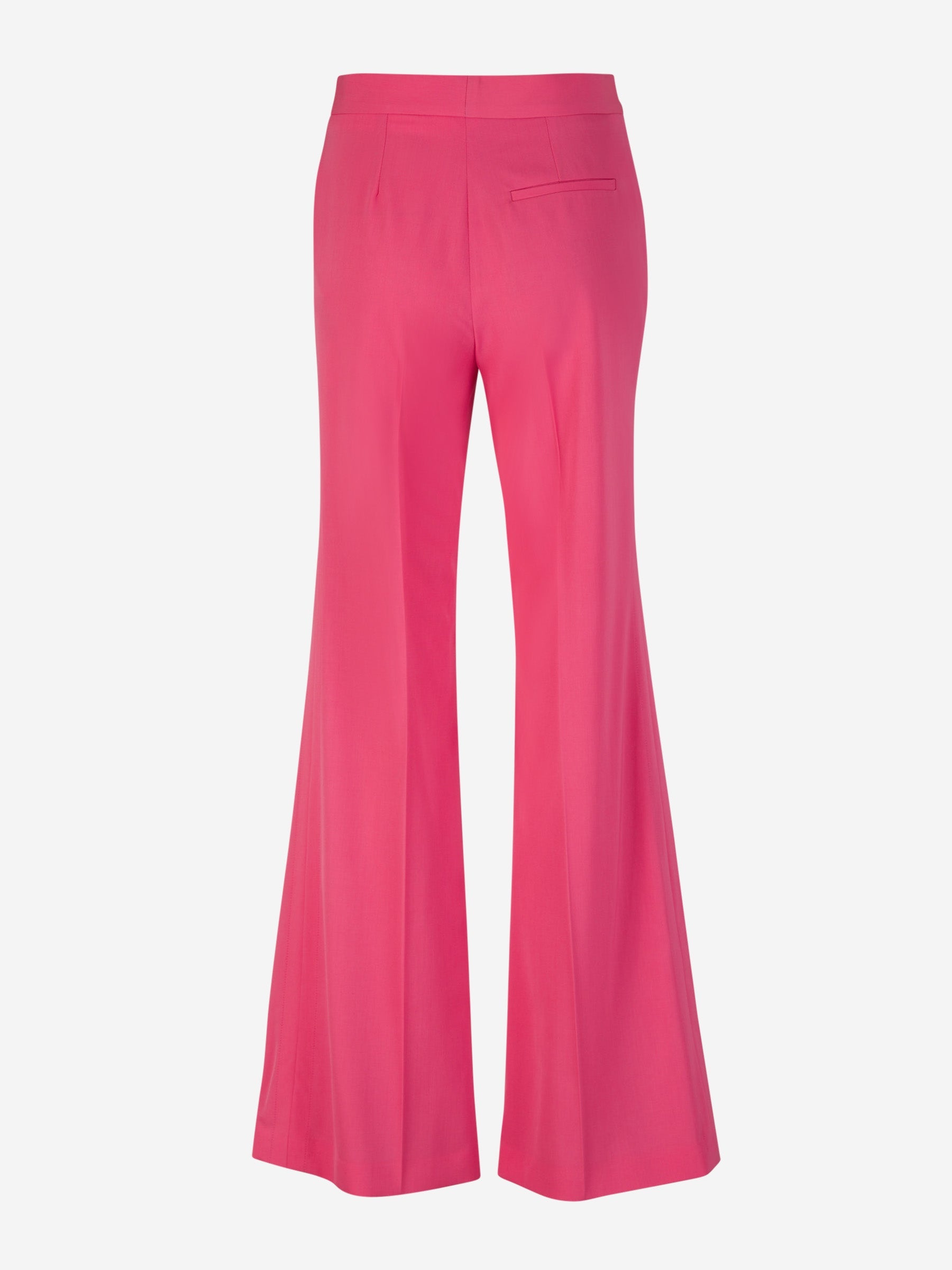 Outlet online Stella McCartney Mujer Pantalones Formales Lana color Fucsia sku 761-003446 01 - Foto 3