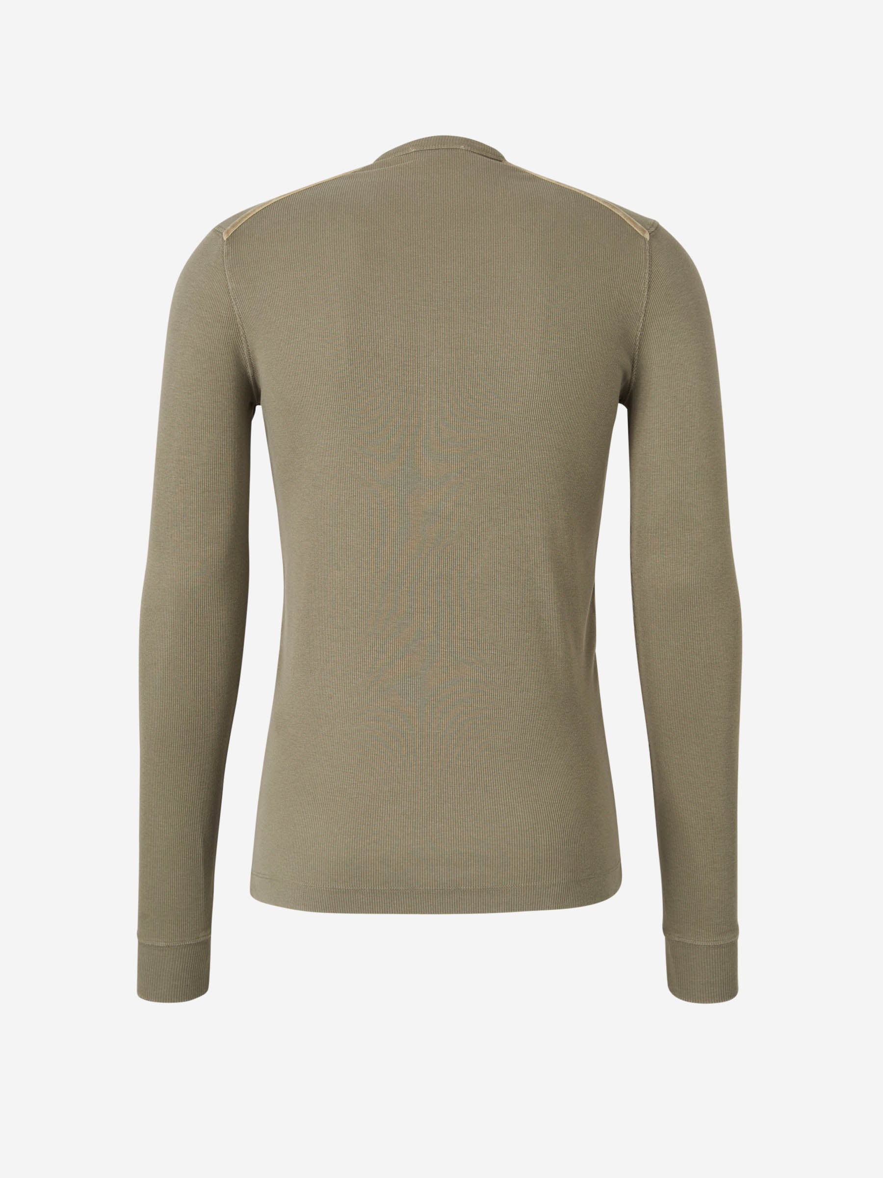 Tom Ford Camiseta Acanalada Lyocell color Verde Militar sku 553-003769 01 - Foto 6