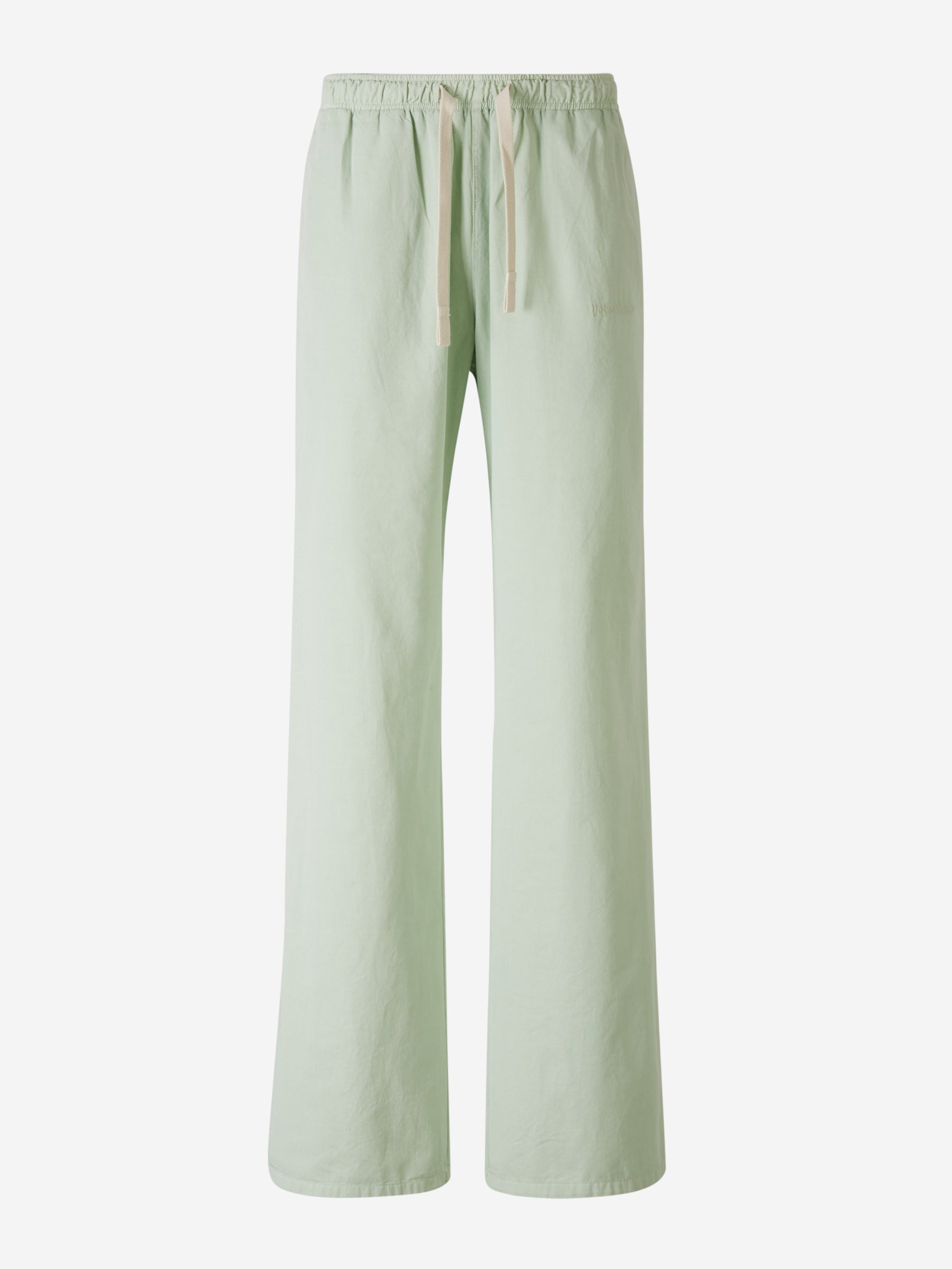 Outlet online Palm Angels Hombre Joggers Algodón Logo color Verde Menta sku 521-002994 02 - Foto 1
