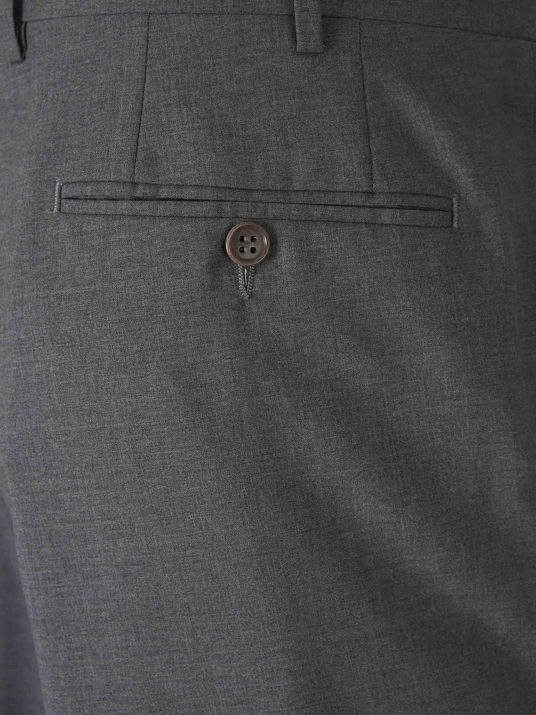 Outlet online Canali Hombre Pantalones Formales Lana color Gris Piedra sku 321-000343 02 - Foto 4