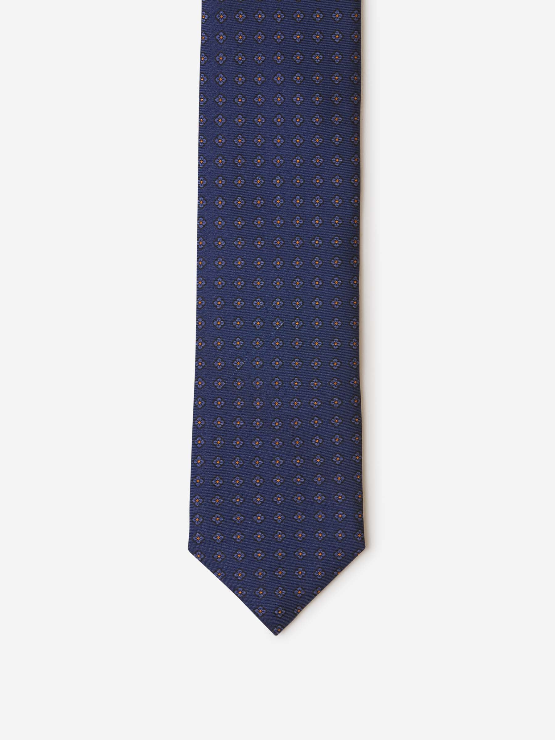 Santa Eulalia Corbata Motivo Floral color Azul Noche sku 601-001410 01 - Foto 2