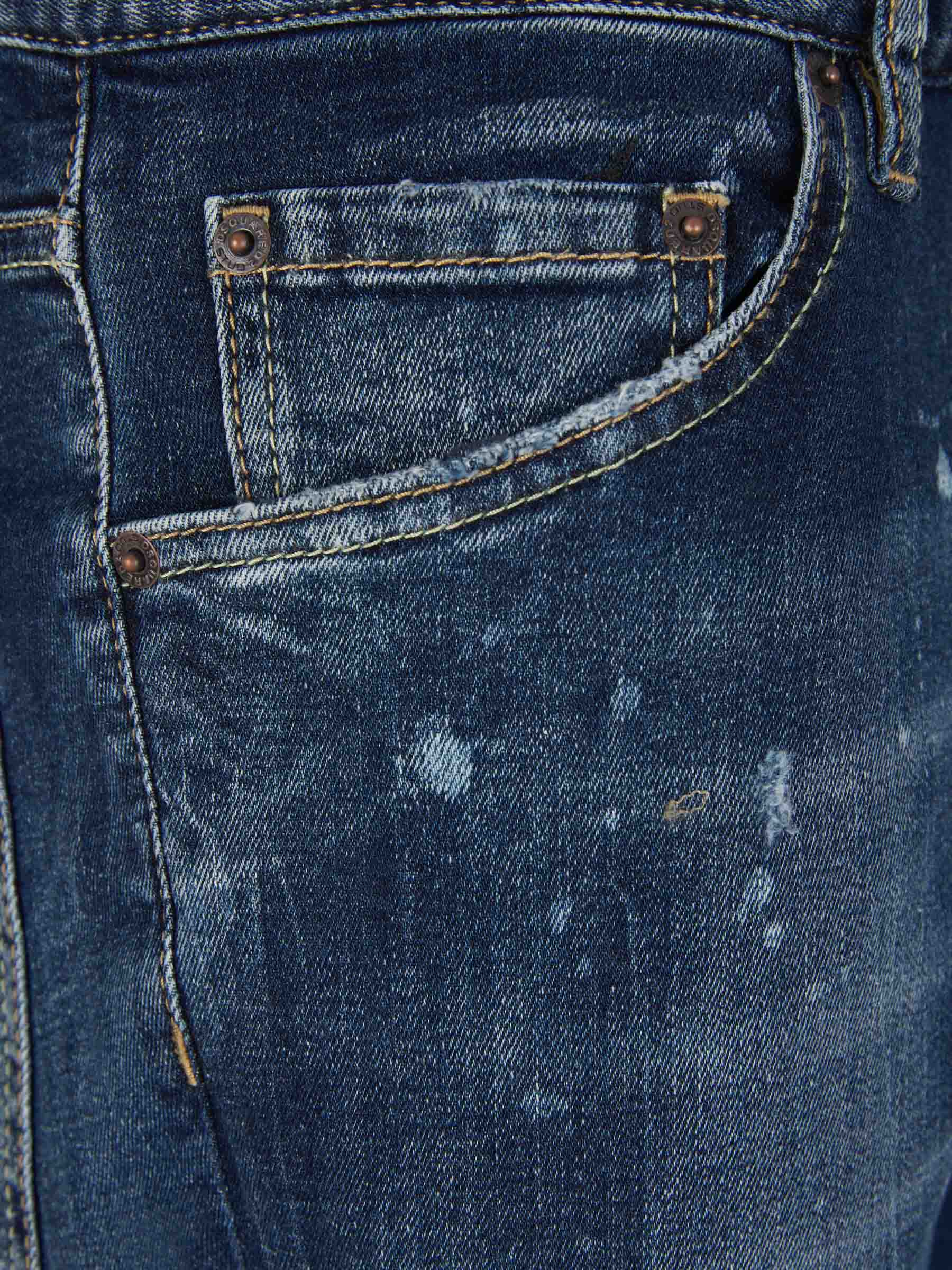 Outlet online Dsquared2 Hombre Jeans Cool Guy color Azul Marino sku 522-002608 01 - Foto 3