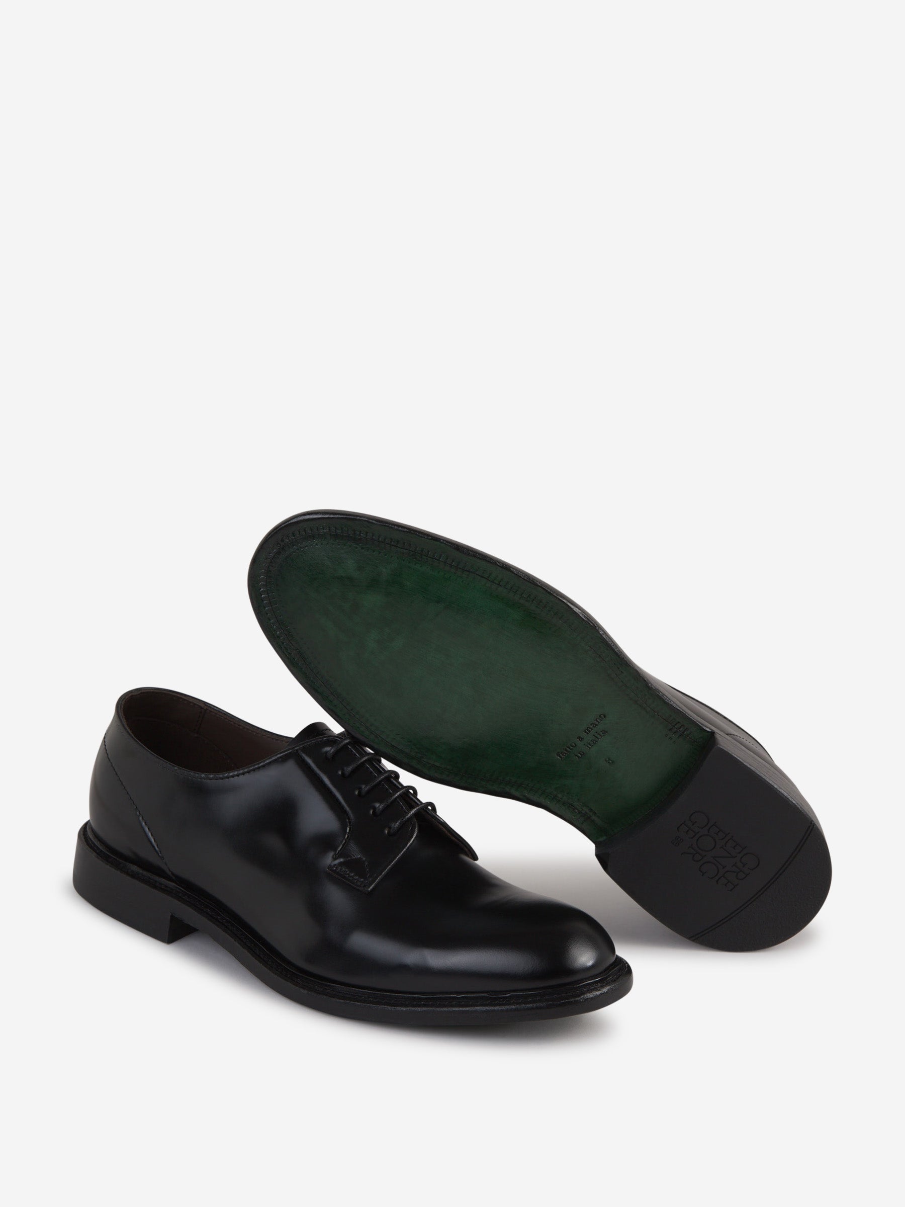Outlet online Green George Hombre Zapatos Oxford Cordones color Negro sku 611-004430 01 - Foto 4