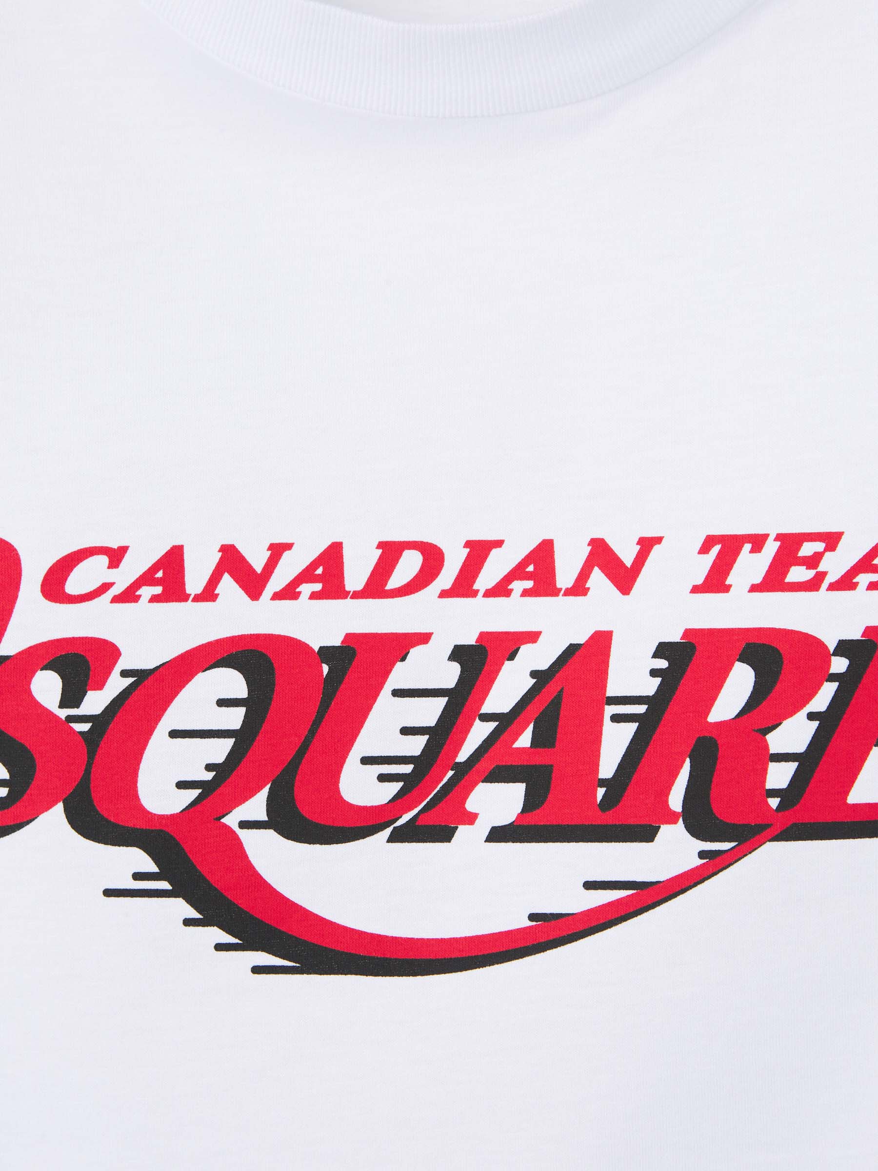 Outlet online Dsquared2 Hombre Camiseta Canadian Team color Blanco sku 553-003812 01 - Foto 3