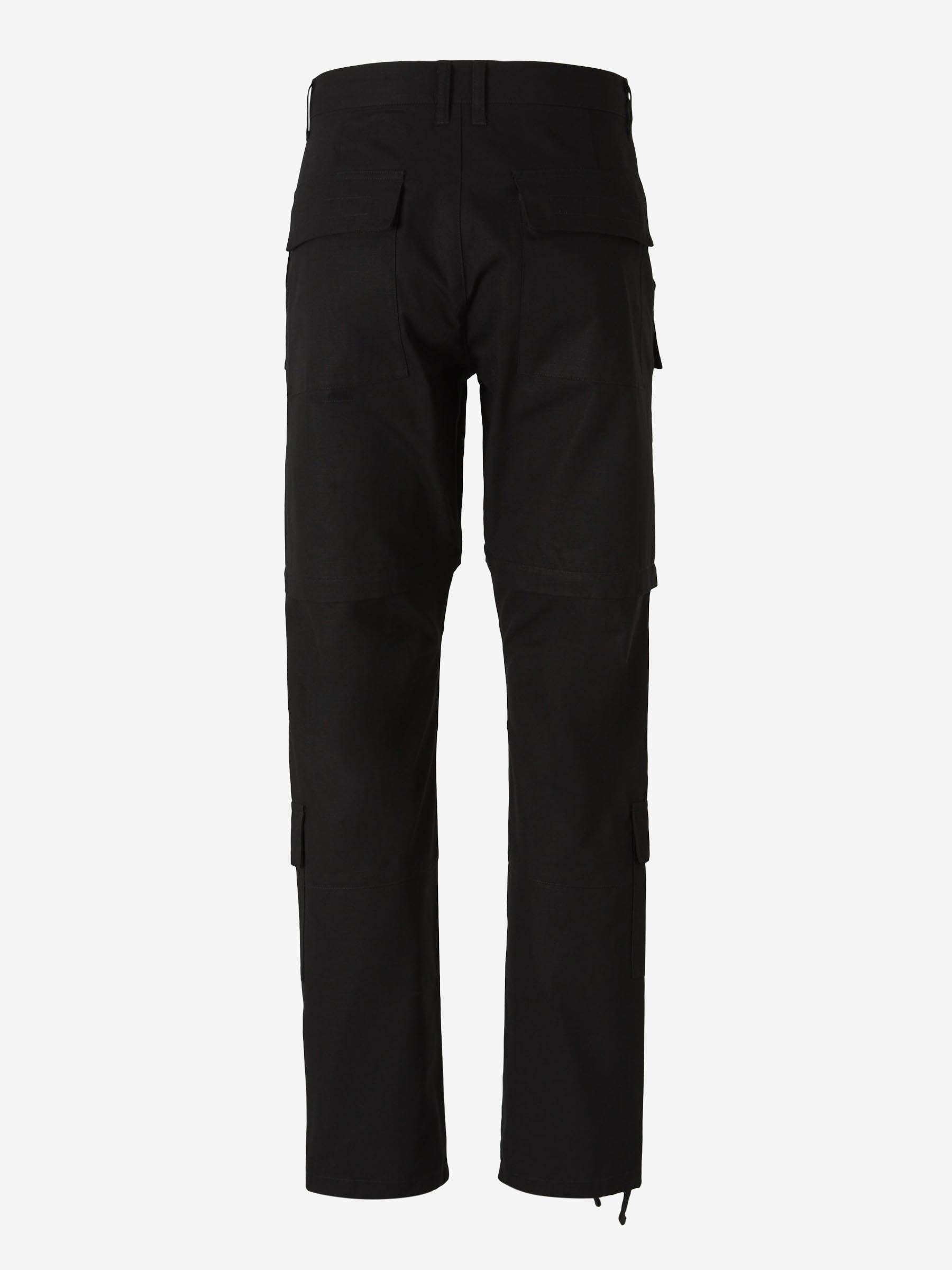 Outlet online John Elliott Hombre Pantalones Cargo Algodón color Negro sku 521-003093 01 - Foto 3