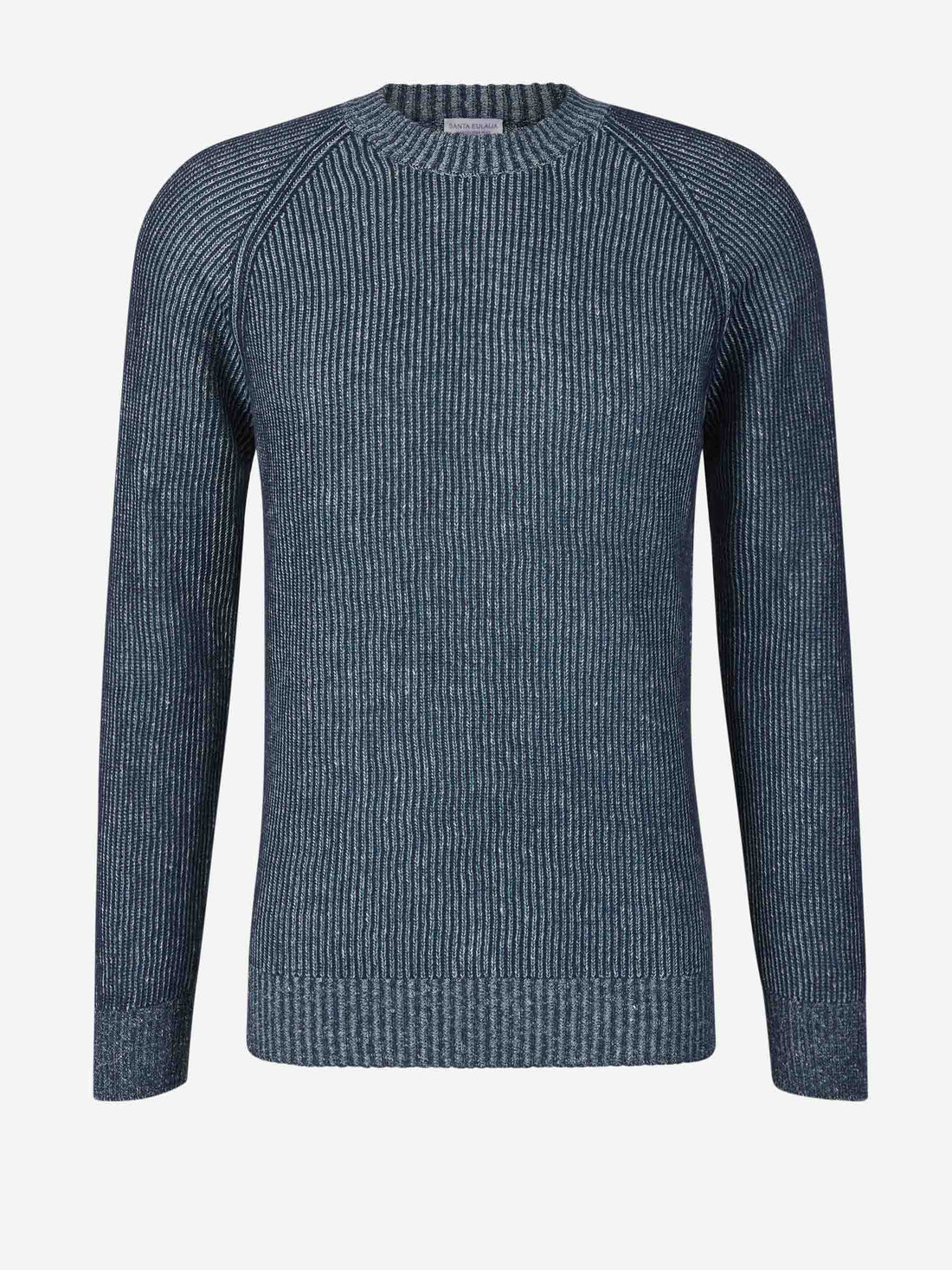 Outlet online Santa Eulalia Hombre Jersey Punto Lino color Azul sku 542-002352 03 - Foto 1