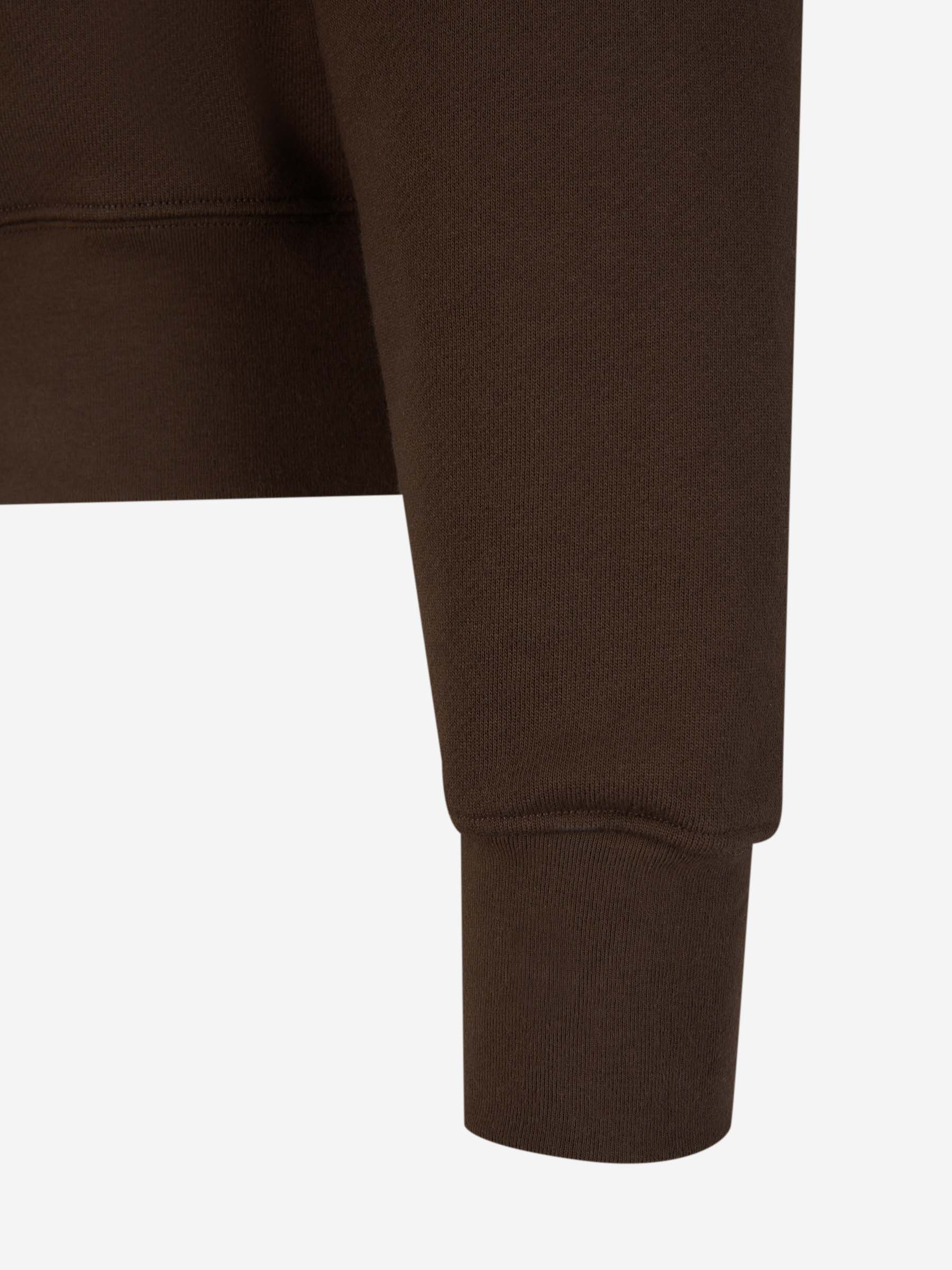 Outlet online Amiri Hombre Sudadera Crewneck Logo color Marrón sku 545-001536 01 - Foto 6