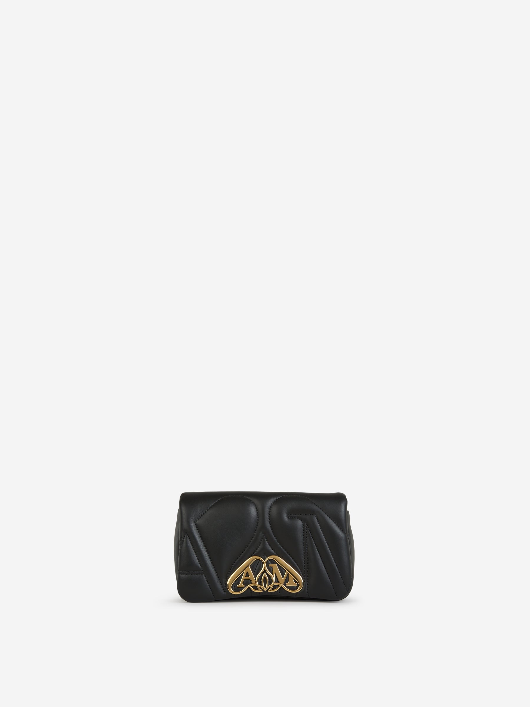 Outlet online McQueen Mujer Bolso Bandolera Seal Mini color Negro sku 810-007357 01 - Foto 2