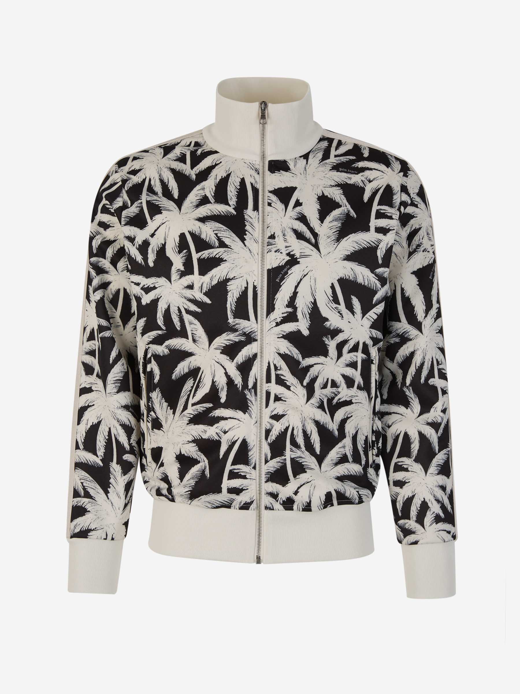 Outlet online Palm Angels Hombre Chaqueta Track Palmeras color Crema sku 512-002187 01 - Foto 1