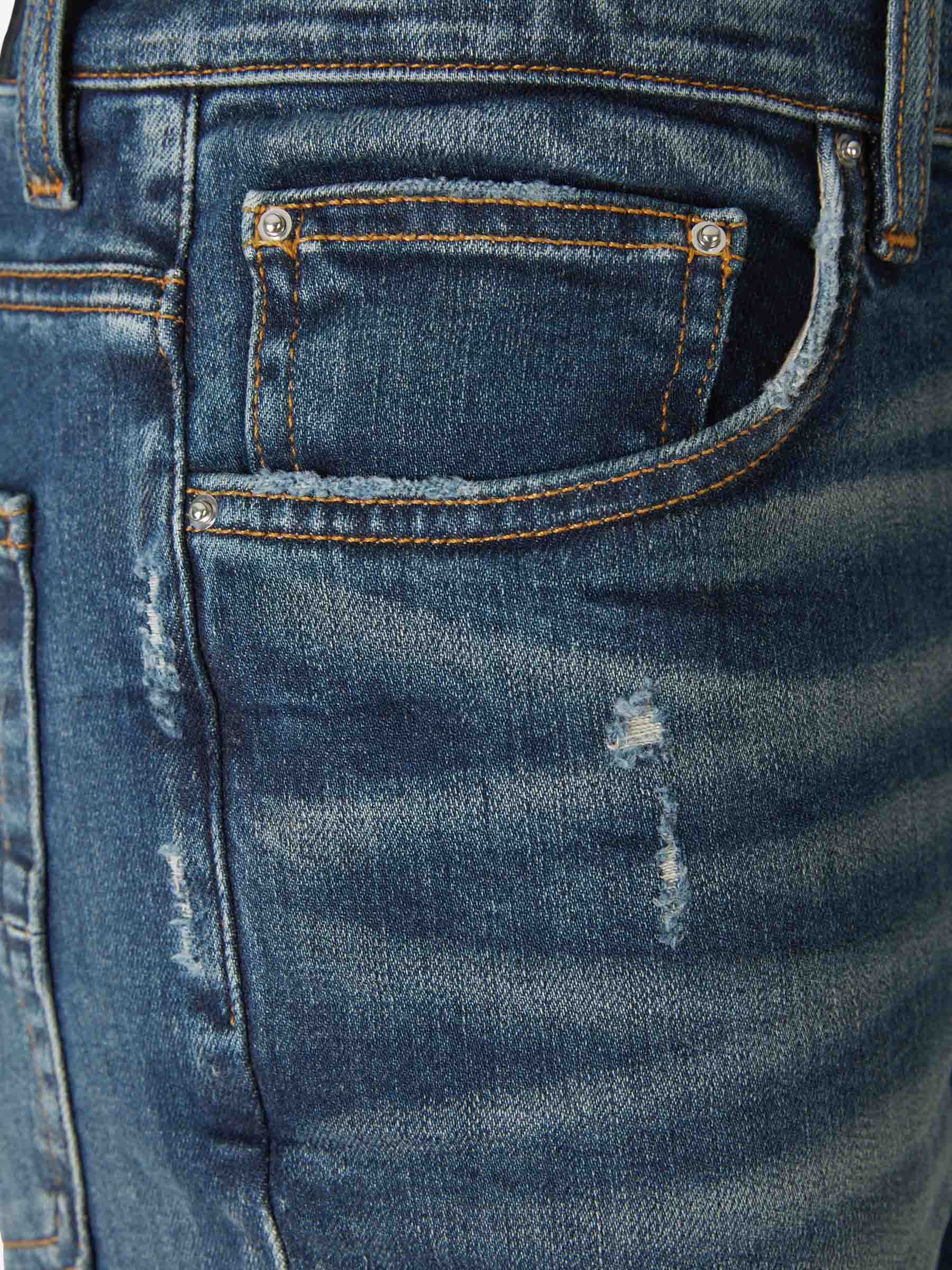 Outlet online Amiri Hombre Jeans Recto Algodón color Azul Denim sku 522-002583 01 - Foto 3