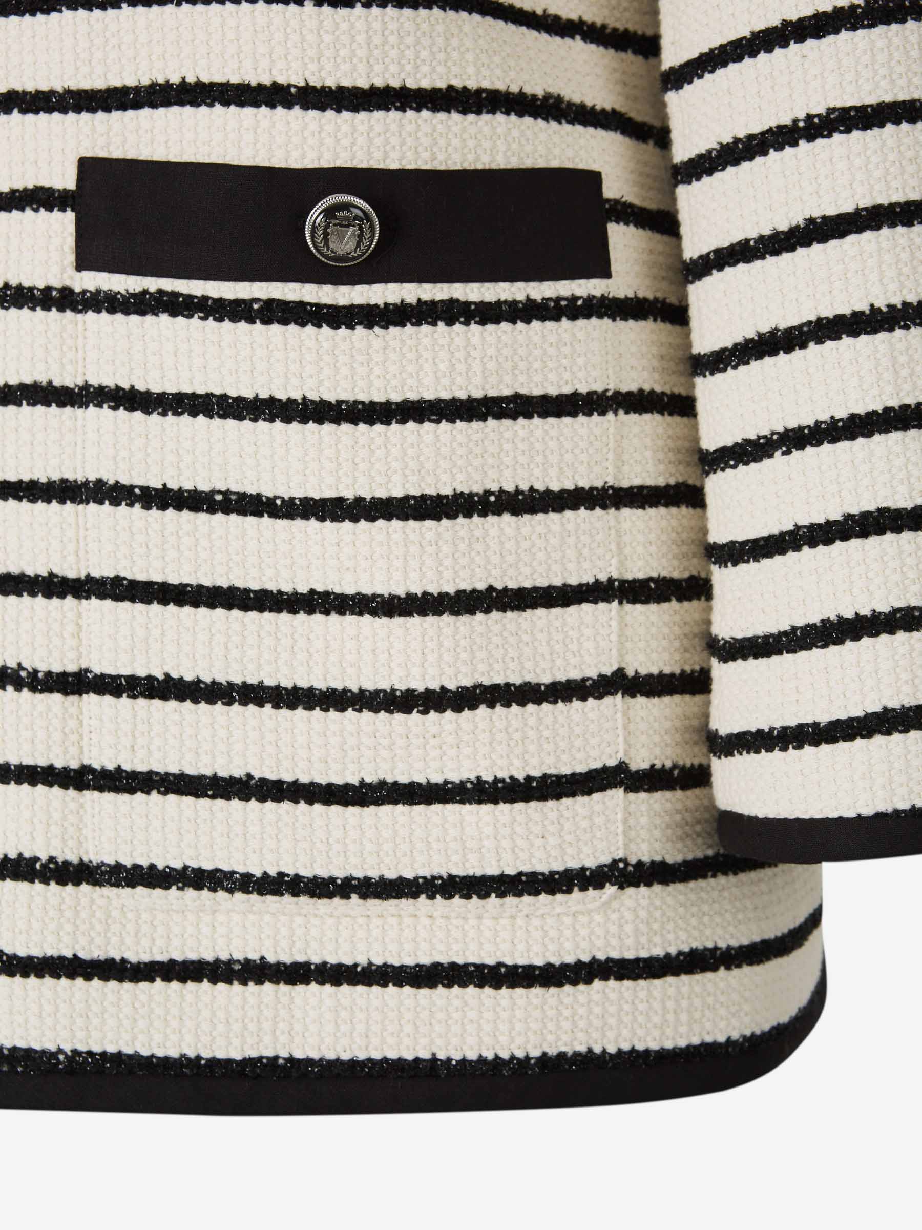 Outlet online Veronica Beard Mujer Chaqueta Dickey Foster color Blanco sku 741-002200 01 - Foto 5