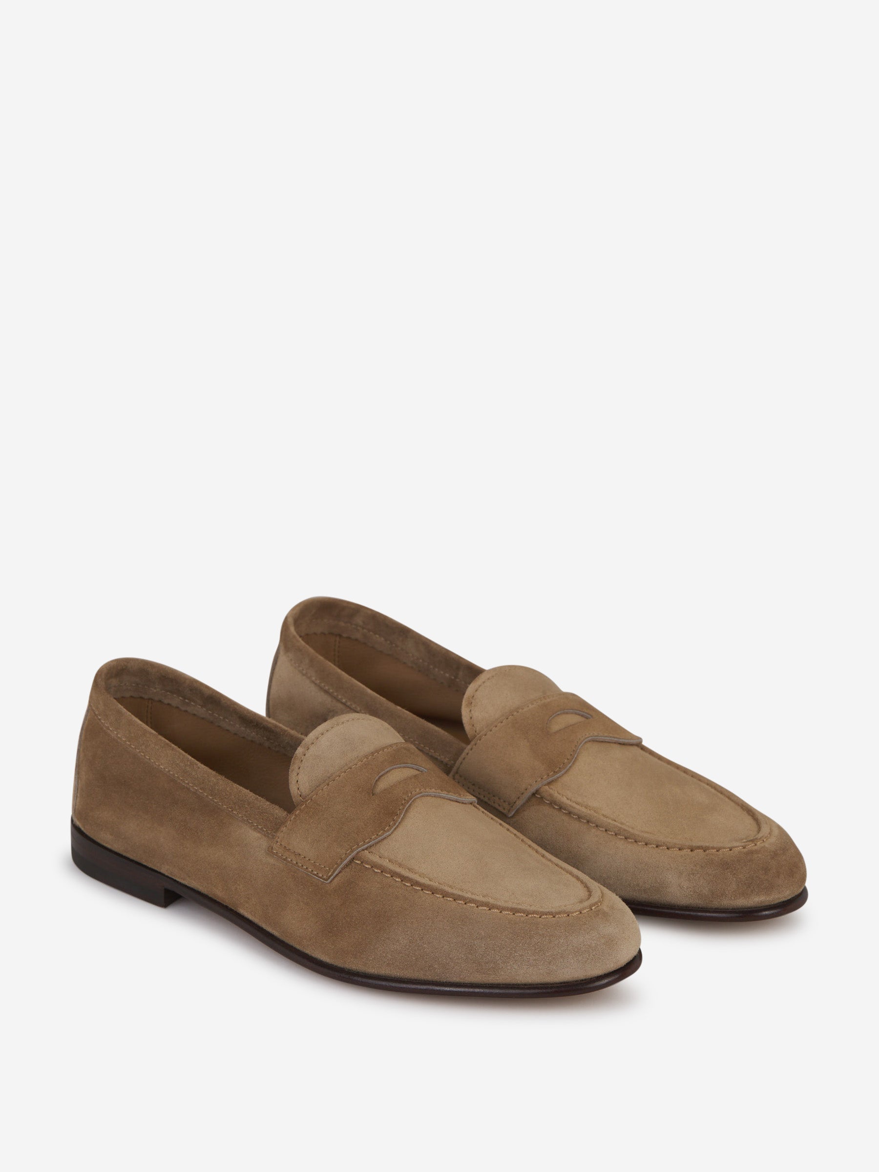 Outlet online Henderson Baracco Hombre Mocasines Piel Ante color Beis sku 611-004393 01 - Foto 2