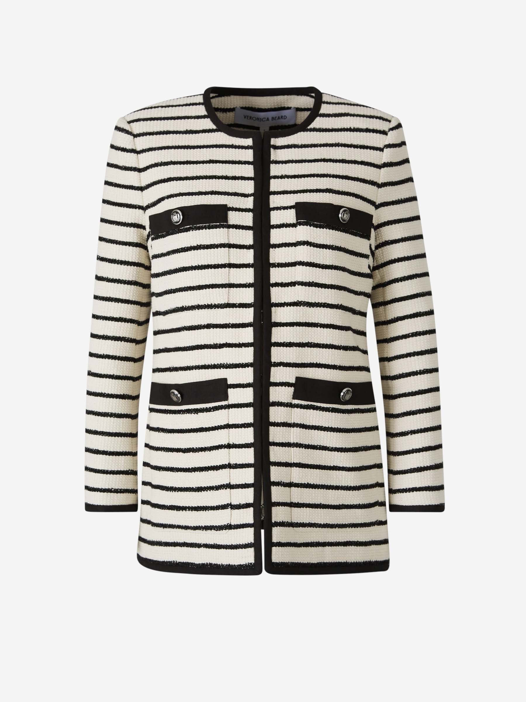 Outlet online Veronica Beard Mujer Chaqueta Dickey Foster color Blanco sku 741-002200 01 - Foto 1