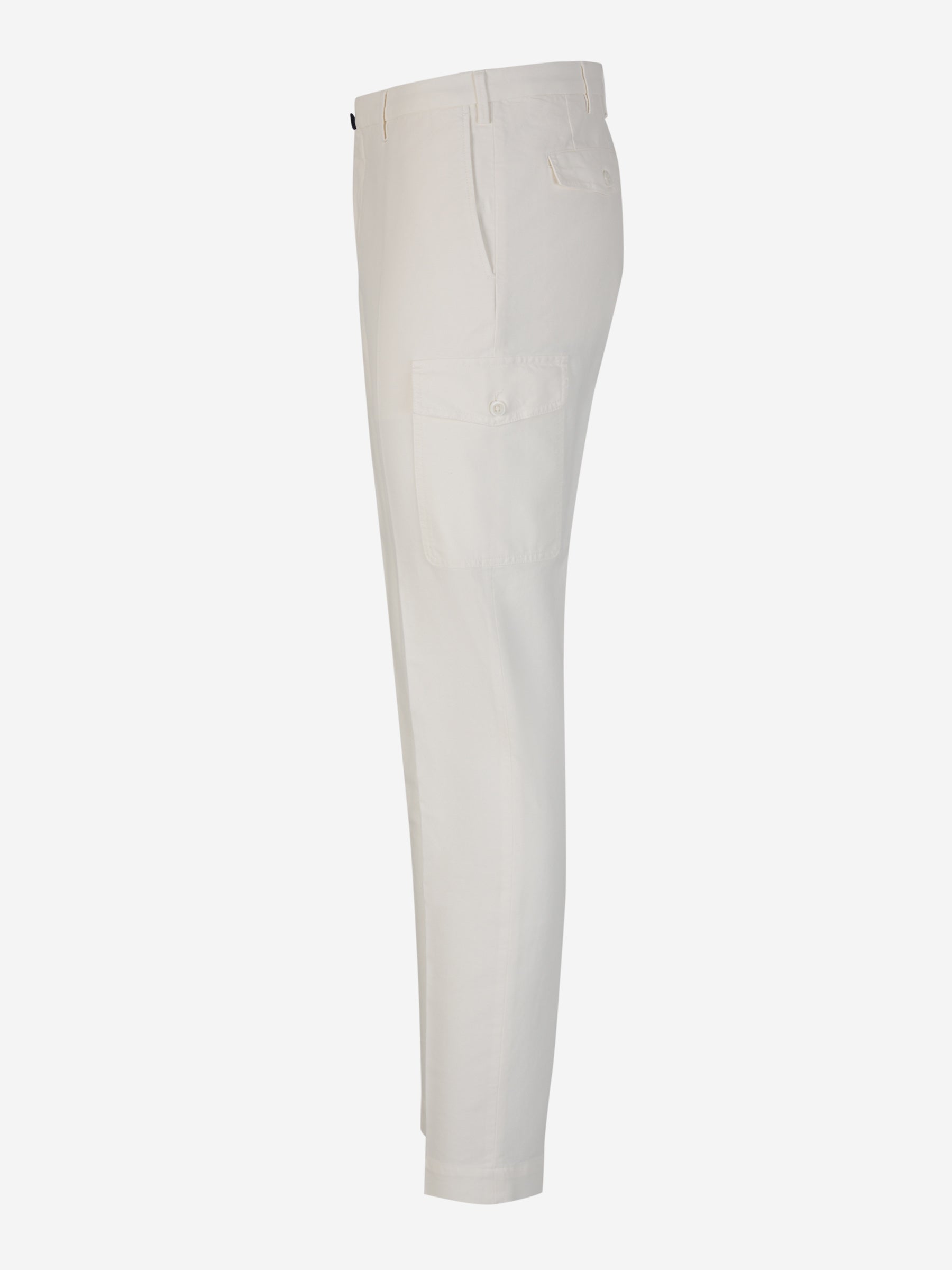 Outlet online Incotex Hombre Pantalones Cargo Algodón color Blanco sku 521-002913 03 - Foto 2