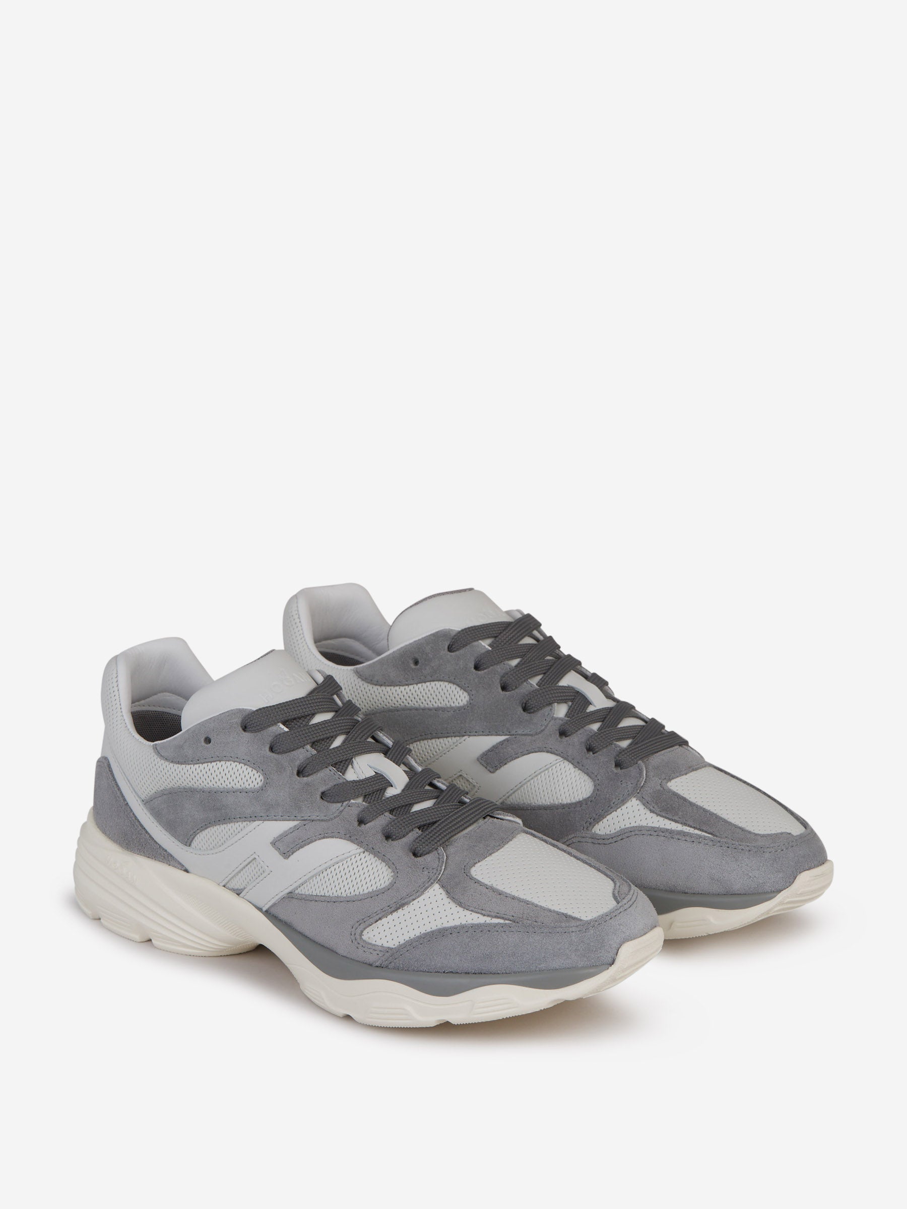 Outlet online Hogan Hombre Sneakers Hogan H665 color Gris Piedra sku 616-002693 01 - Foto 2