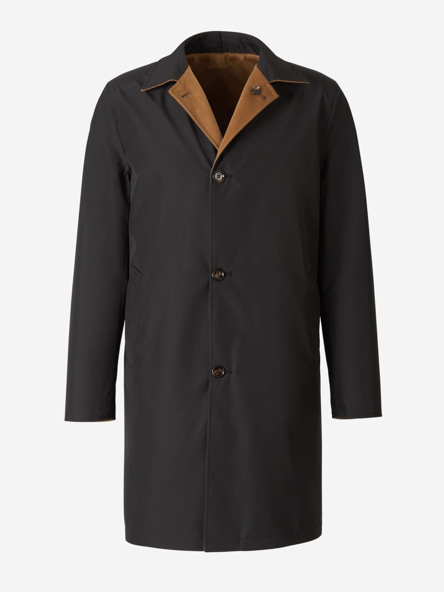 Outlet online Kired Hombre Abrigo Reversible Cashmere color Caramelo sku 502-001436 02 - Foto 3