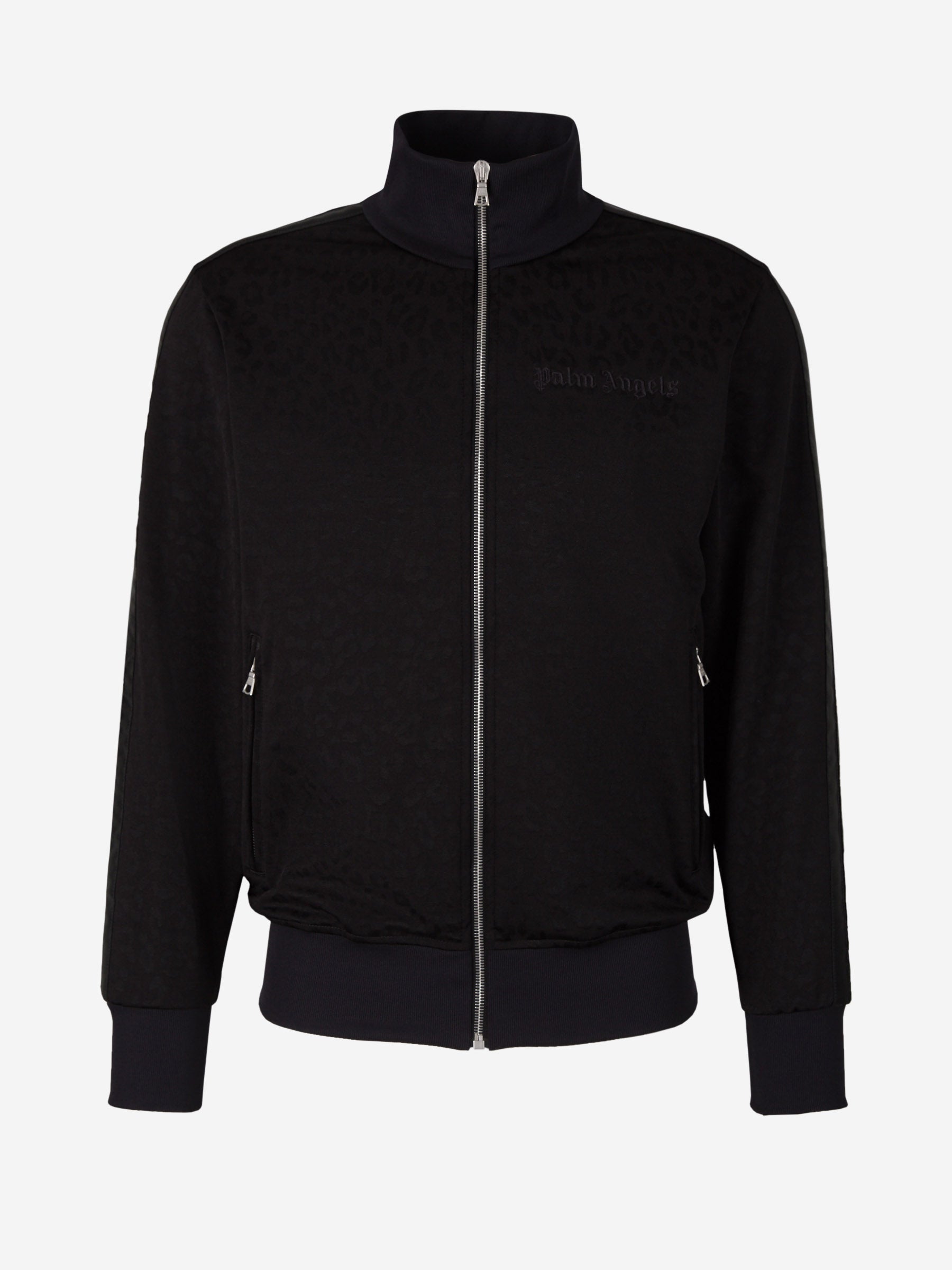 Outlet online Palm Angels Hombre Sudadera Motivo Leopardo color Negro sku 502-001480 01 - Foto 1