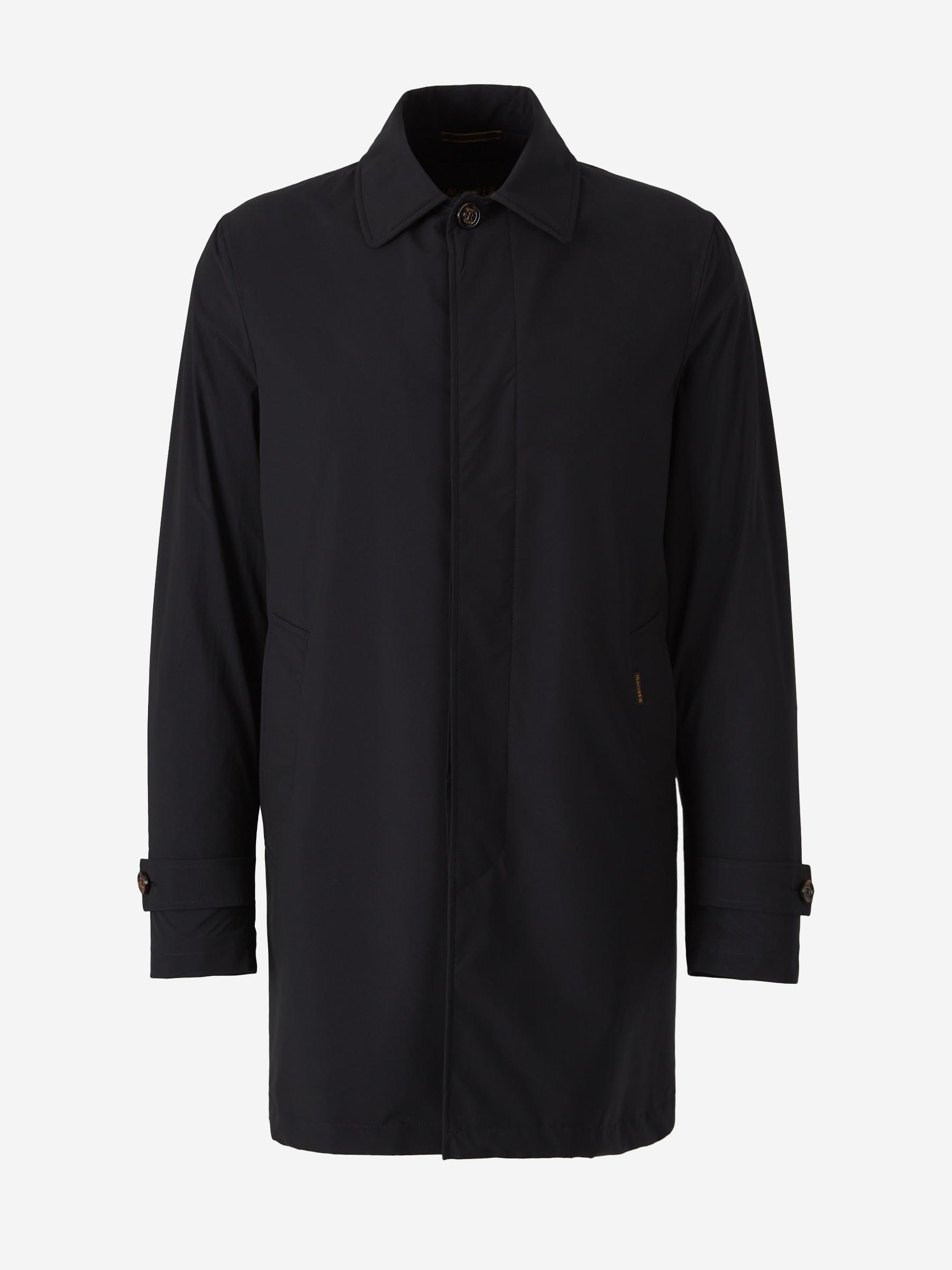 Outlet online Moorer Hombre Abrigo Vittor-Ac color Azul Marino sku 502-001626 01 - Foto 1