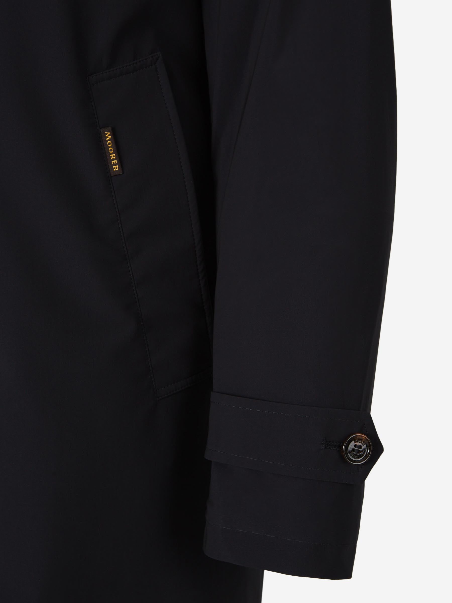 Outlet online Moorer Hombre Abrigo Vittor-Ac color Azul Marino sku 502-001626 01 - Foto 4