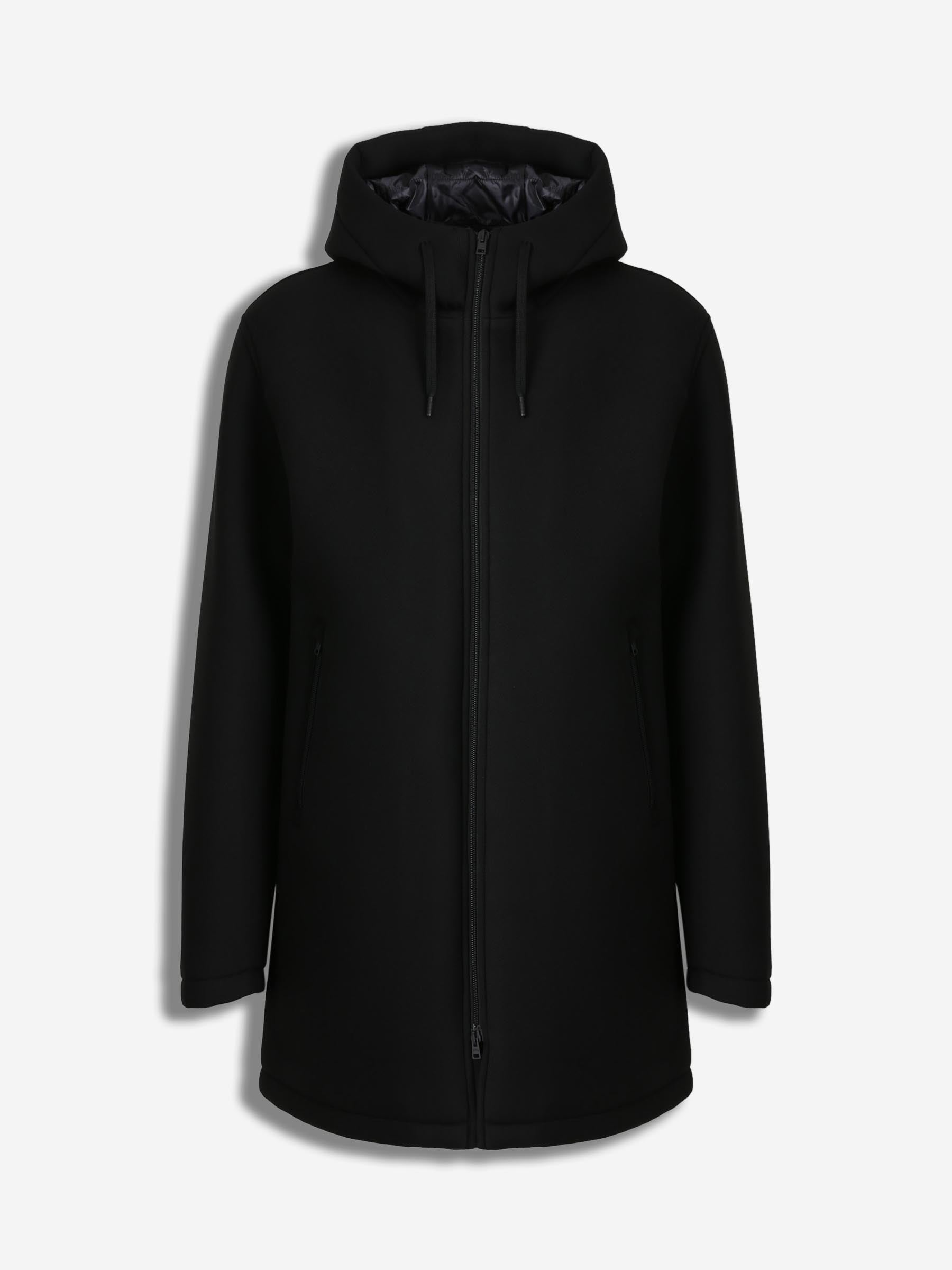 Outlet online Herno Hombre Abrigo Largo Acolchado color Negro sku 502-001638 01 - Foto 1