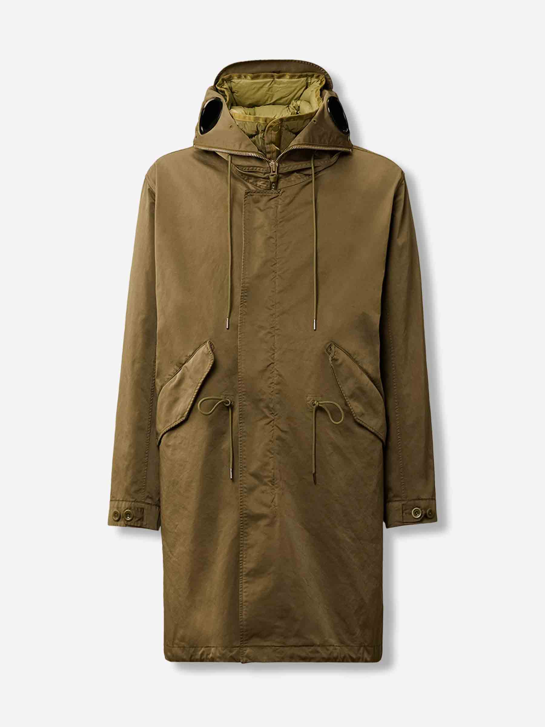 Outlet online C.P. Company Hombre Parka Micro Kei Explorer color Verde sku 502-001658 00 - Foto 1