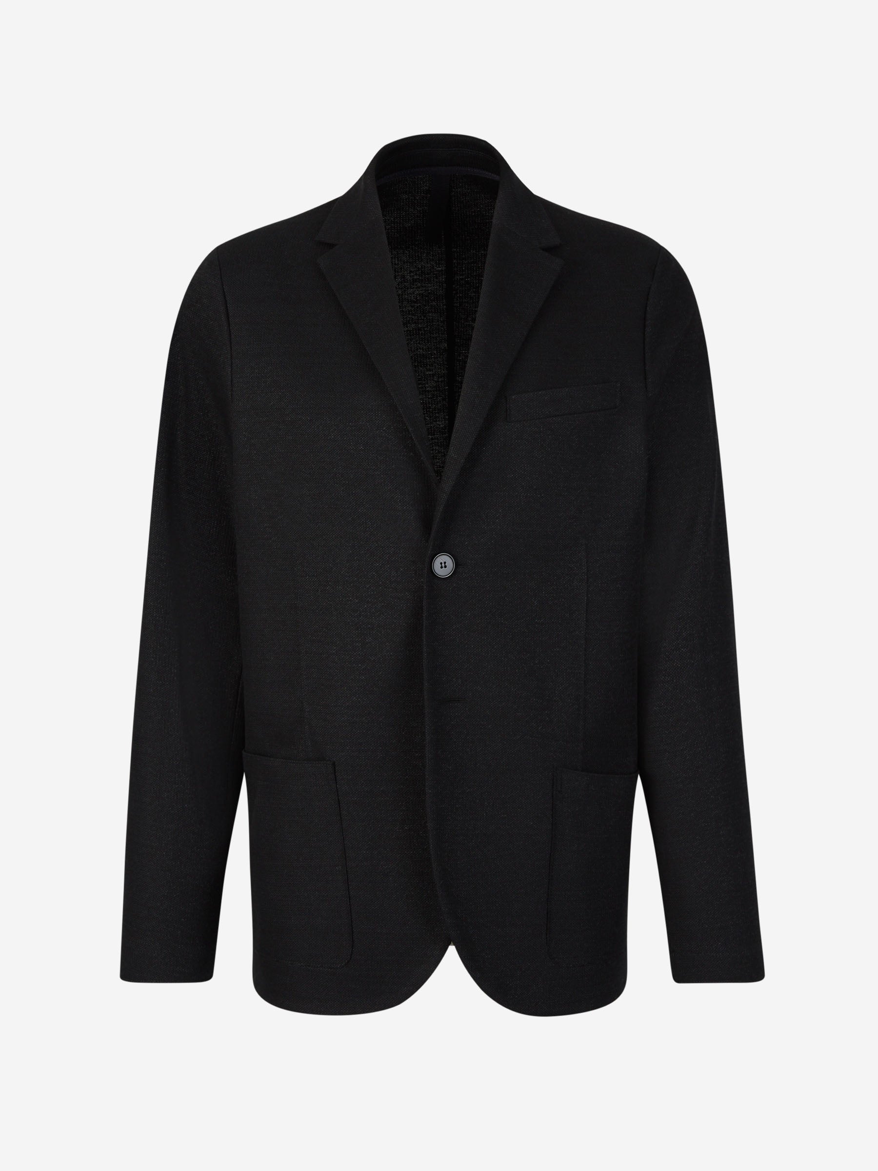 Outlet online Harris Wharf Hombre Americana Lino y Algodón color Negro sku 302-003416 03 - Foto 1