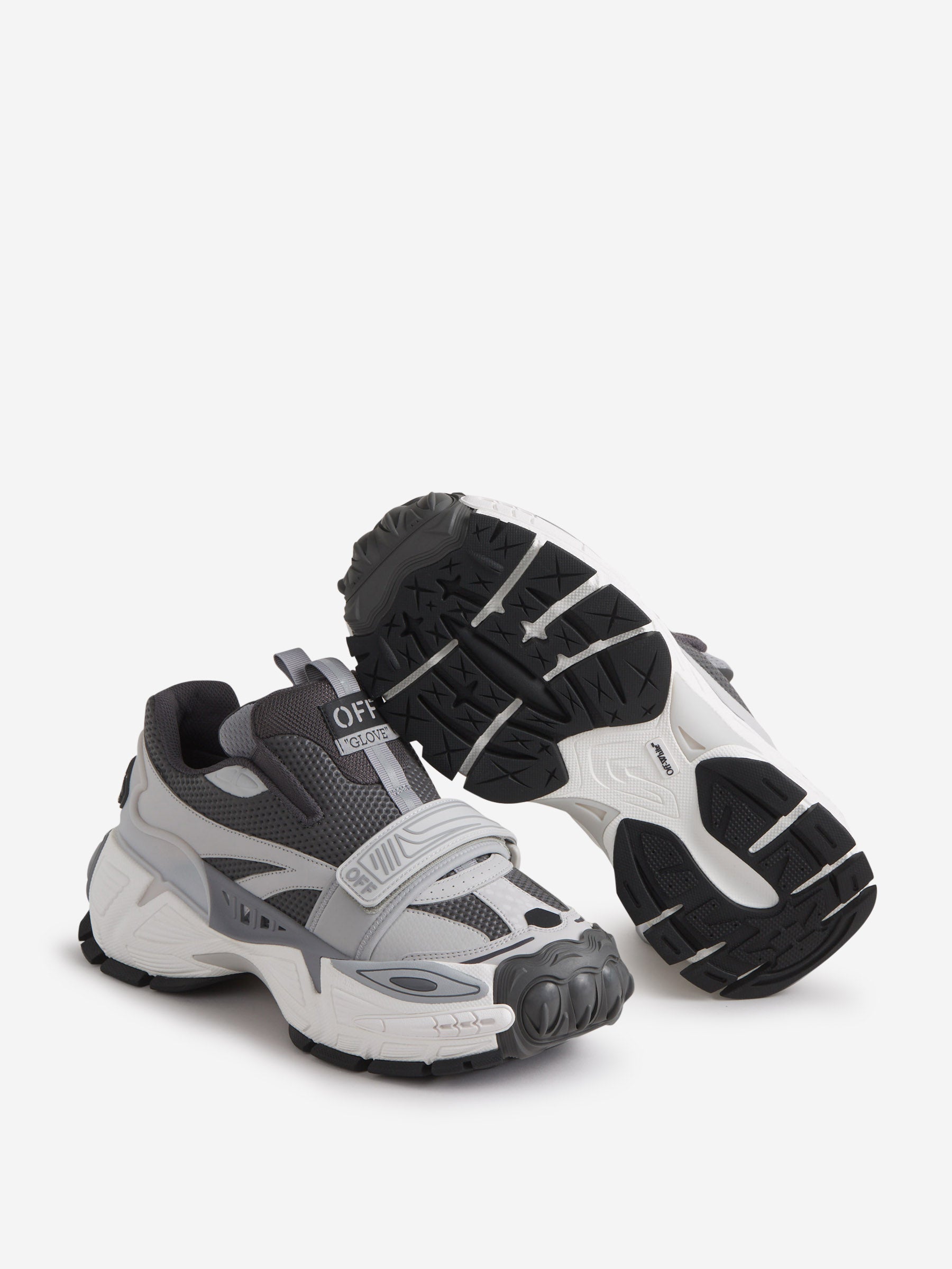Outlet online Off-White Hombre Sneakers Glove Slip-On color Gris Piedra sku 616-002762 01 - Foto 4