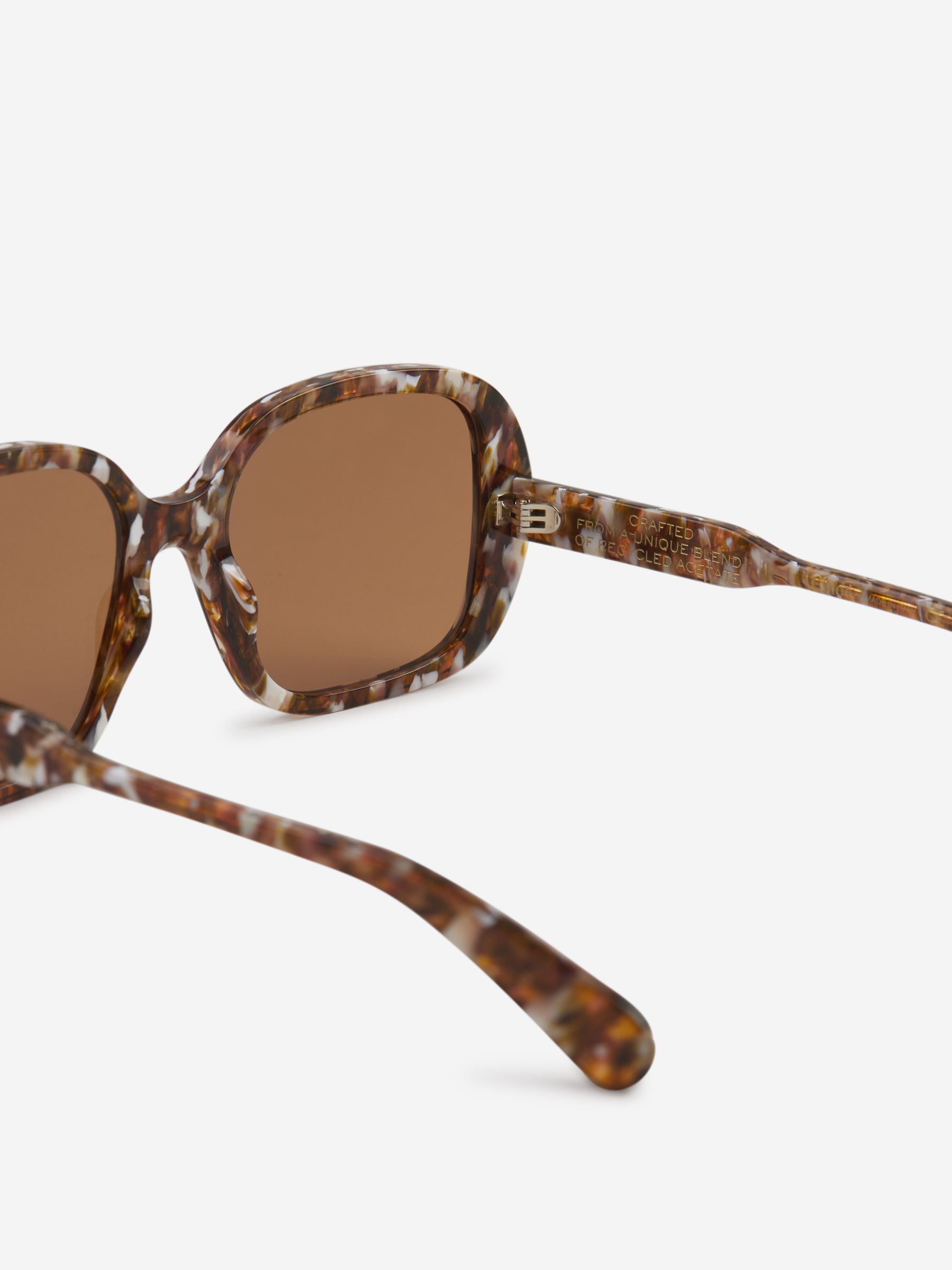Outlet online Chloé Mujer Gafas de Sol Rectangulares color Carey sku 860-001019 01 - Foto 4
